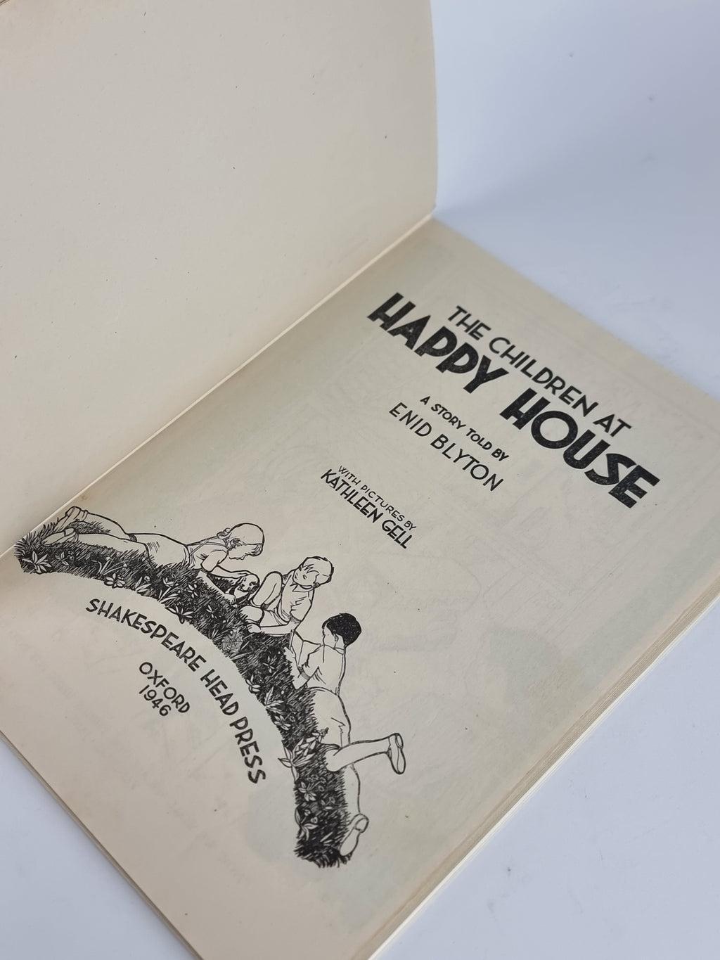 The Children at Happy House, Enid Blyton — 1st Edition