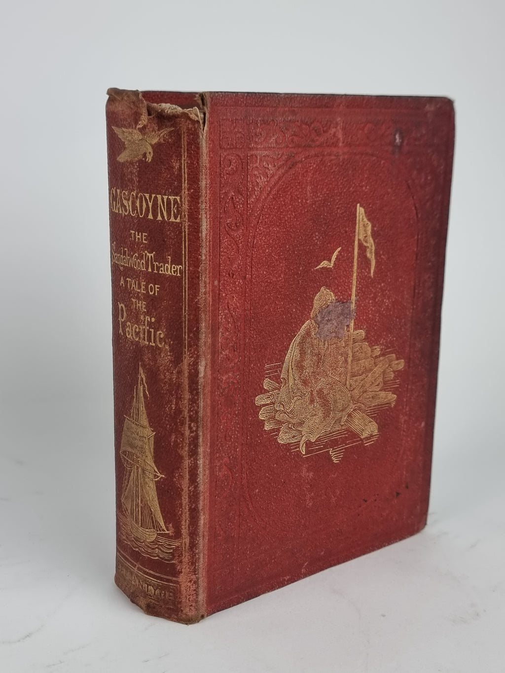 Gascoyne, The Sandal-Wood Trader: A Tale of the Pacific, R. M. Ballantyne — 1st Ed