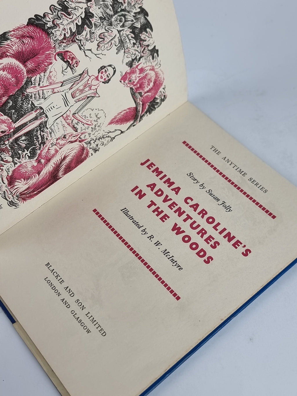 Jemima Caroline's Adventures in the Woods, Susan Jolly — Undated Early Ed