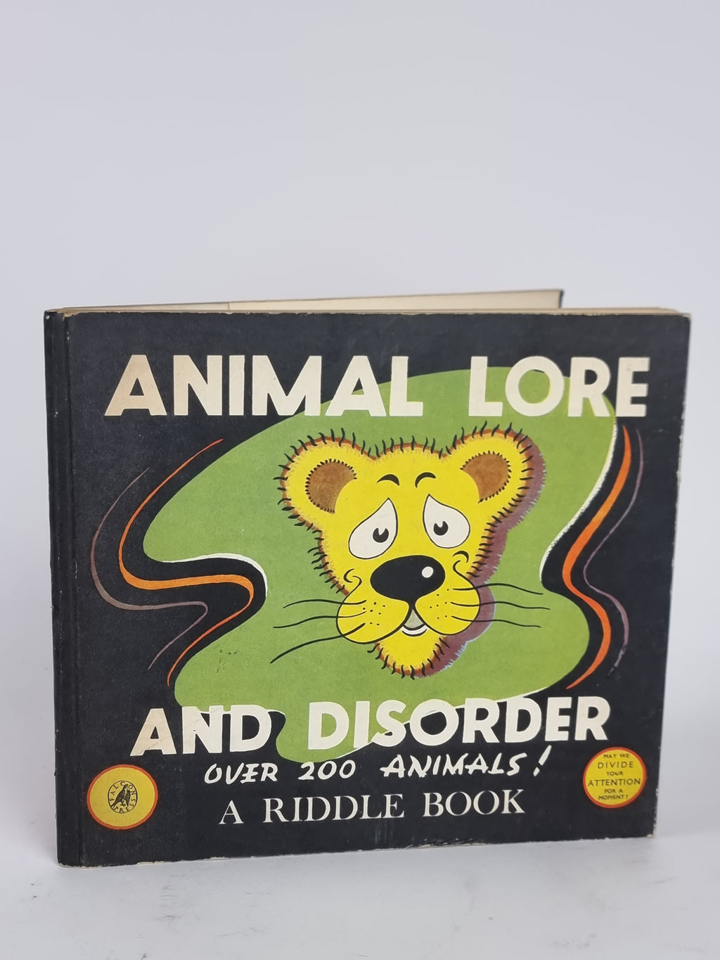 Animal Lore and Disorder: A Riddle Book, James Riddell — 1st Falcon Press Ed