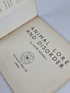 Animal Lore and Disorder: A Riddle Book, James Riddell — 1st Falcon Press Ed