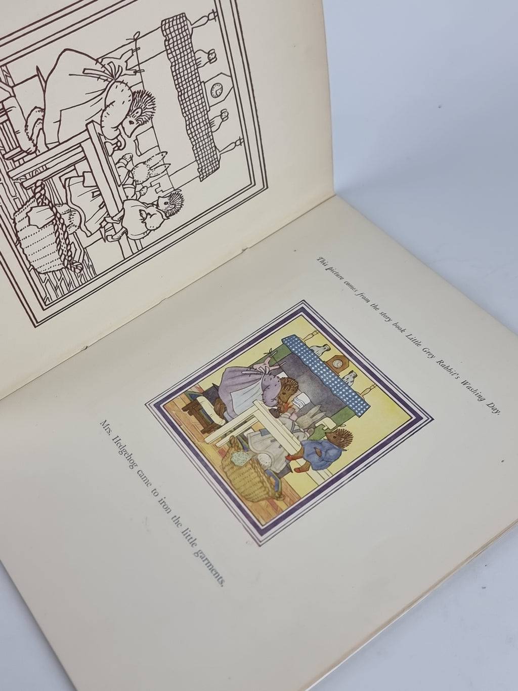 Little Grey Rabbit's Third Painting Book, Alison Uttley & Margaret Tempest — 1st Ed