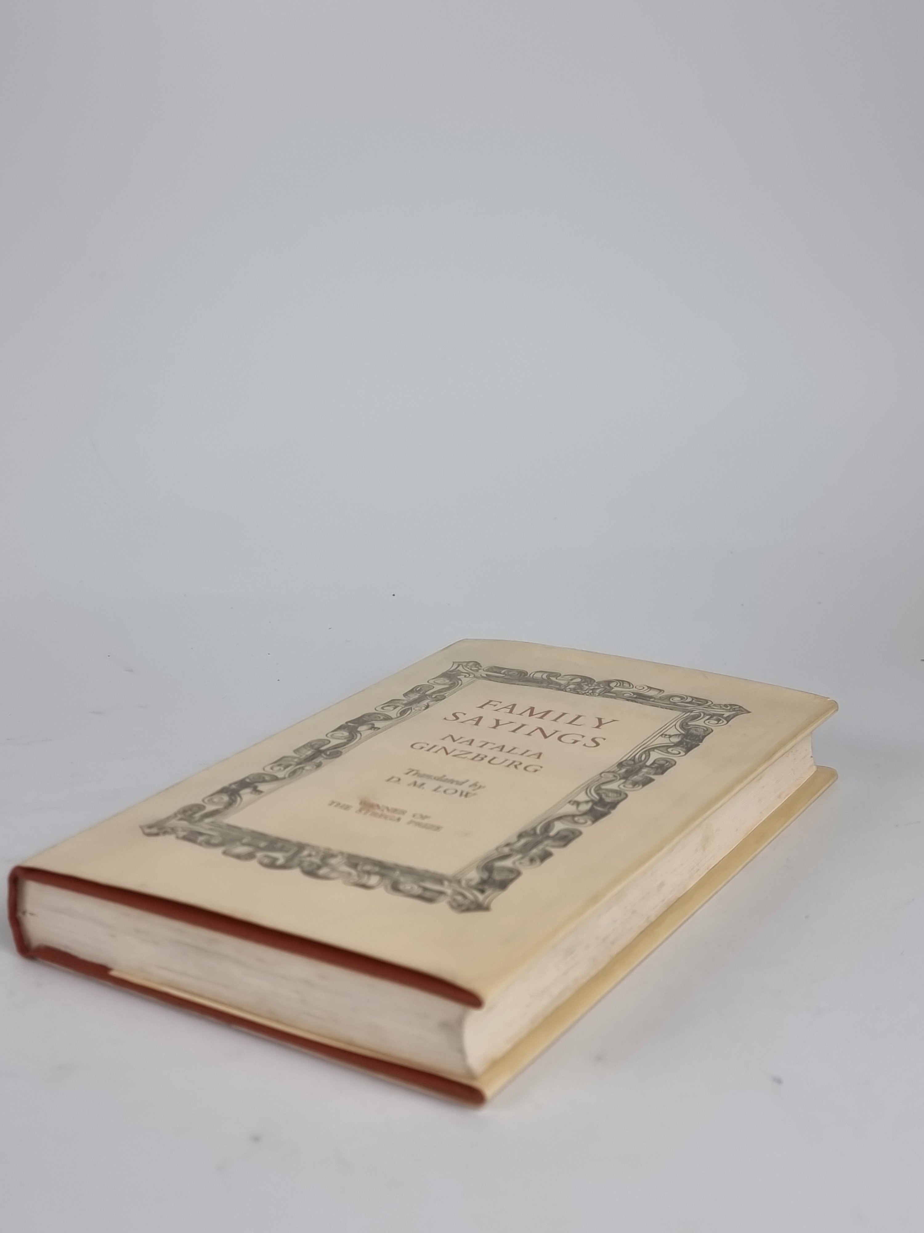 Family Sayings, Natalia Ginzburg — 1st UK Edition