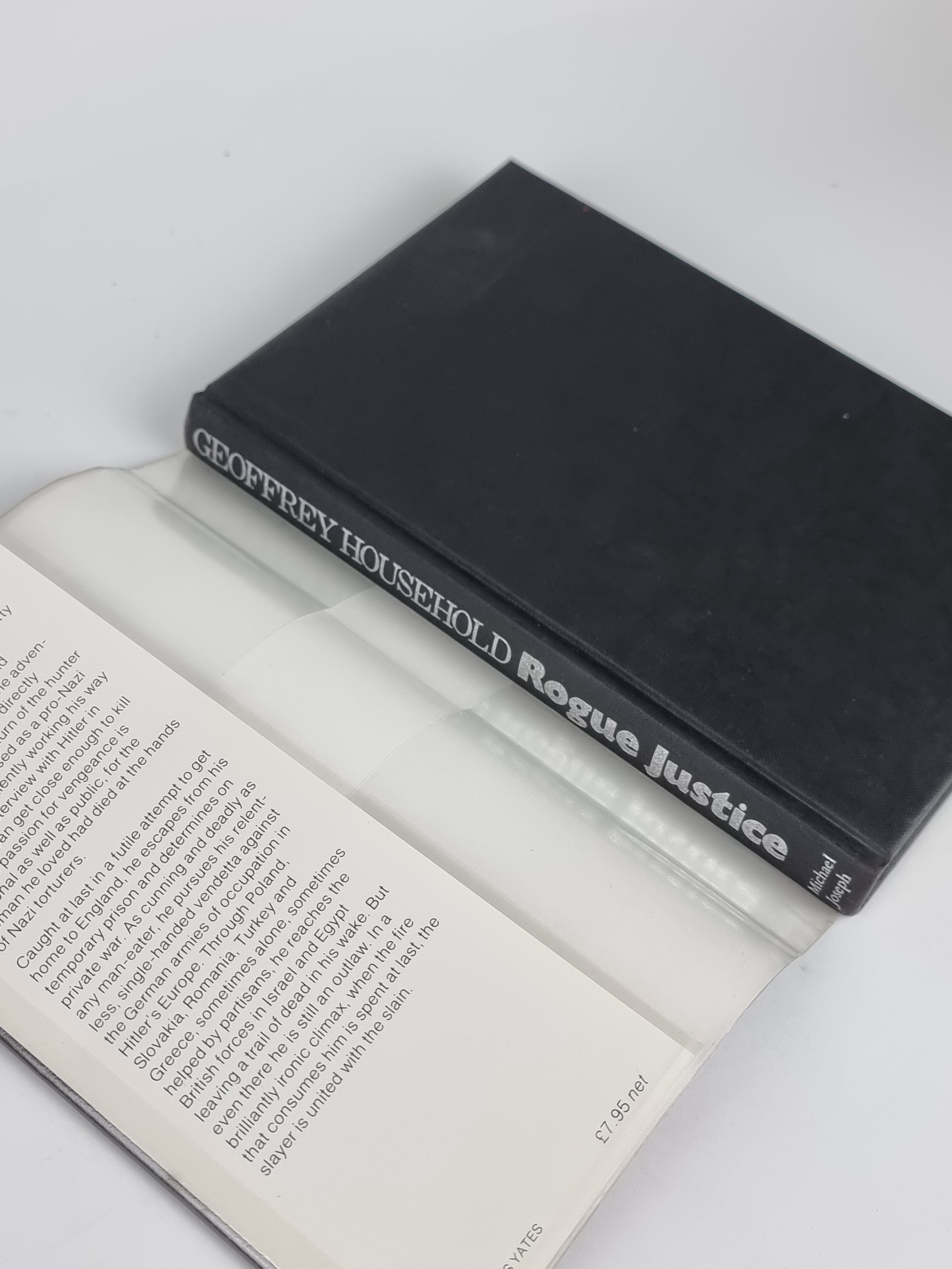 Rogue Justice, Geoffrey Household — 1st Edition