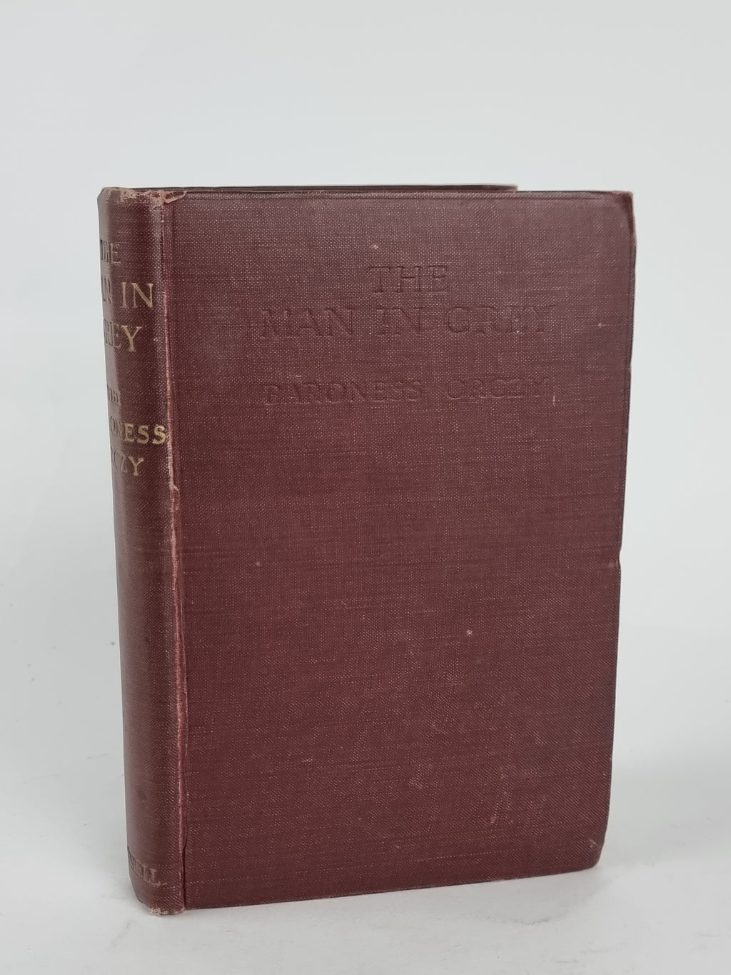 The Man in Grey, Baroness Orczy — 1st Edition