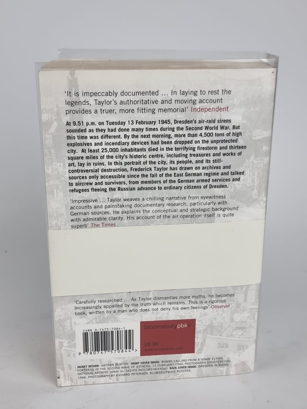 Dresden: Tuesday 13 February 1945, Frederick Taylor — 3rd Paperback Printing