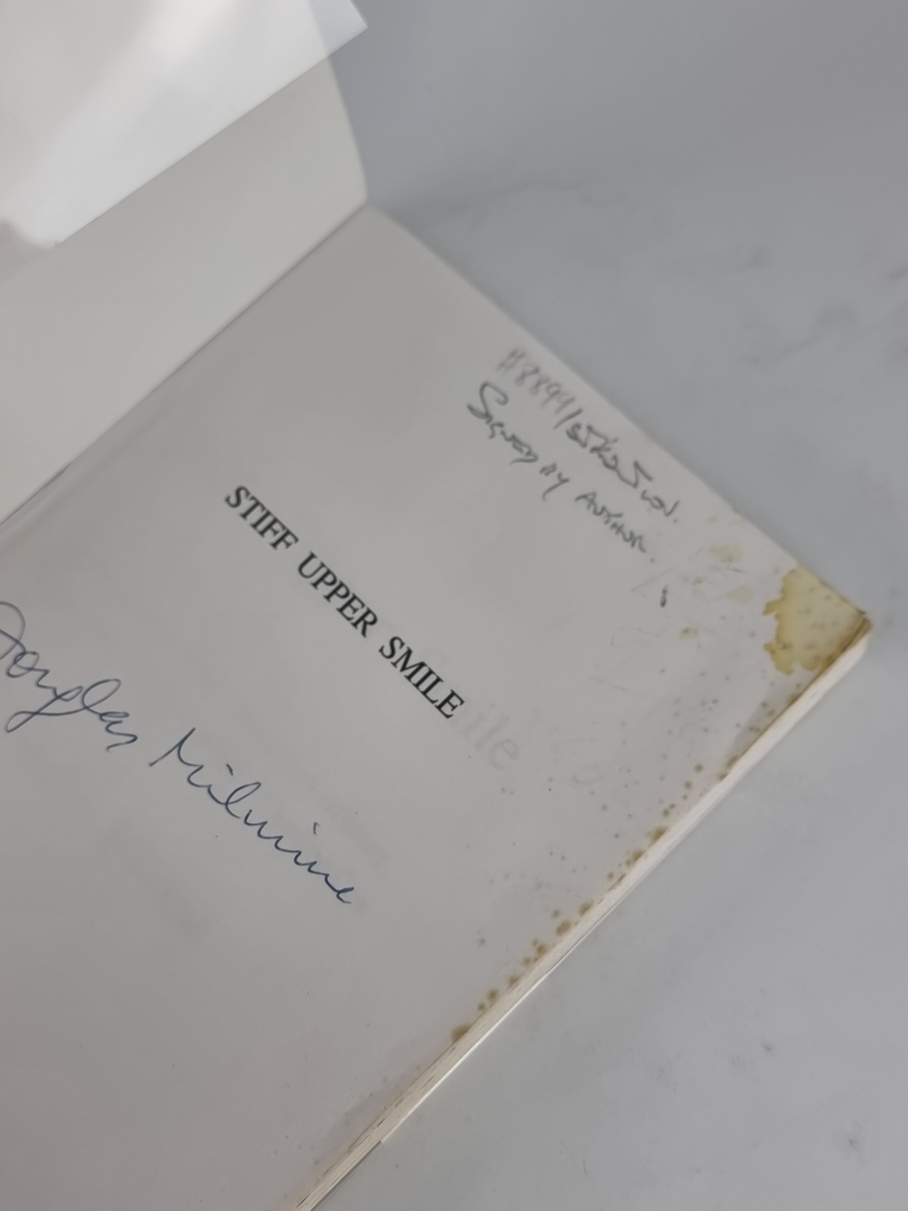 Stiff Upper Smile, Douglas Milmine — 1st Edition