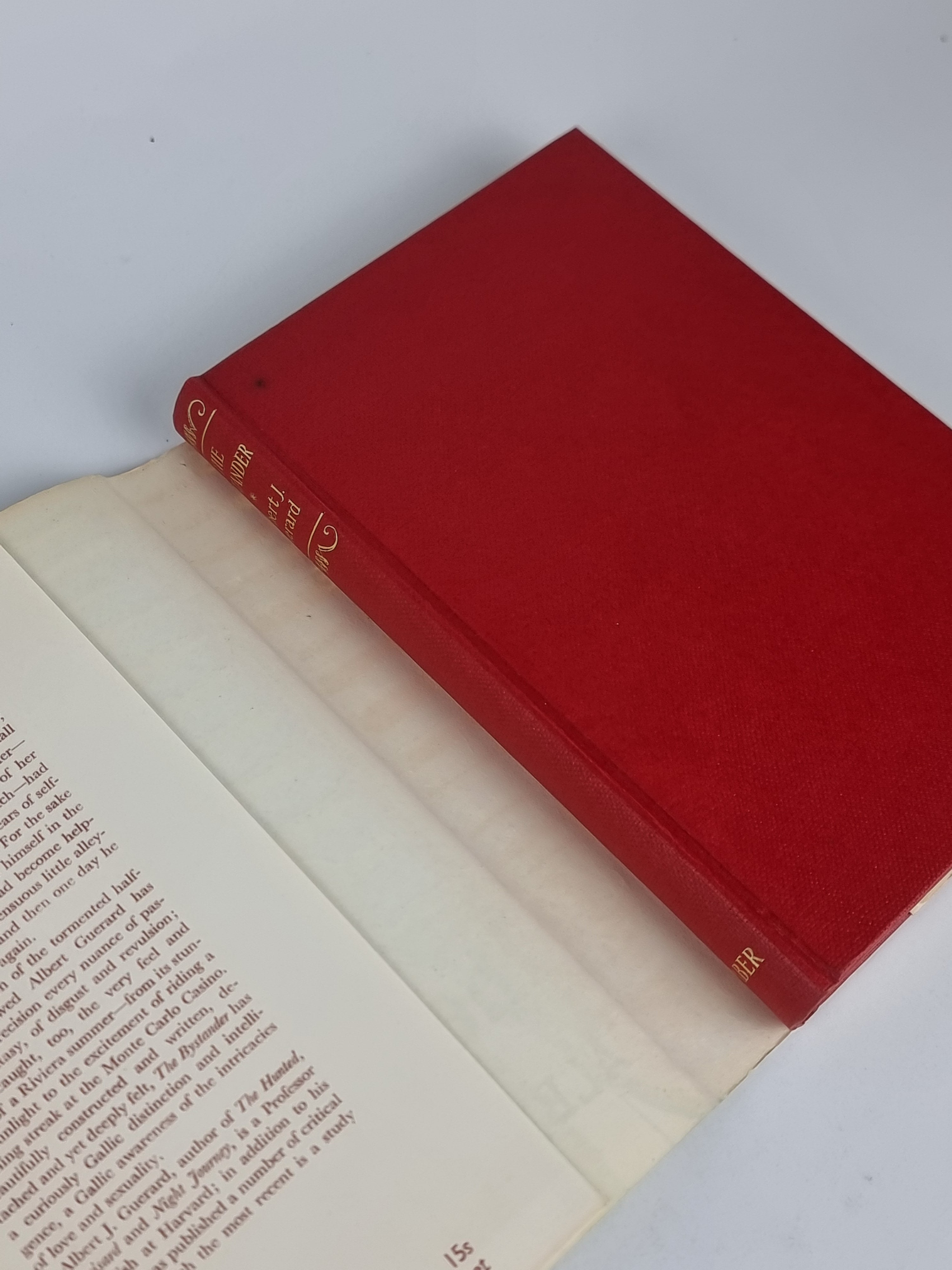 The Bystander, Albert J. Guerard — 1st UK Edition