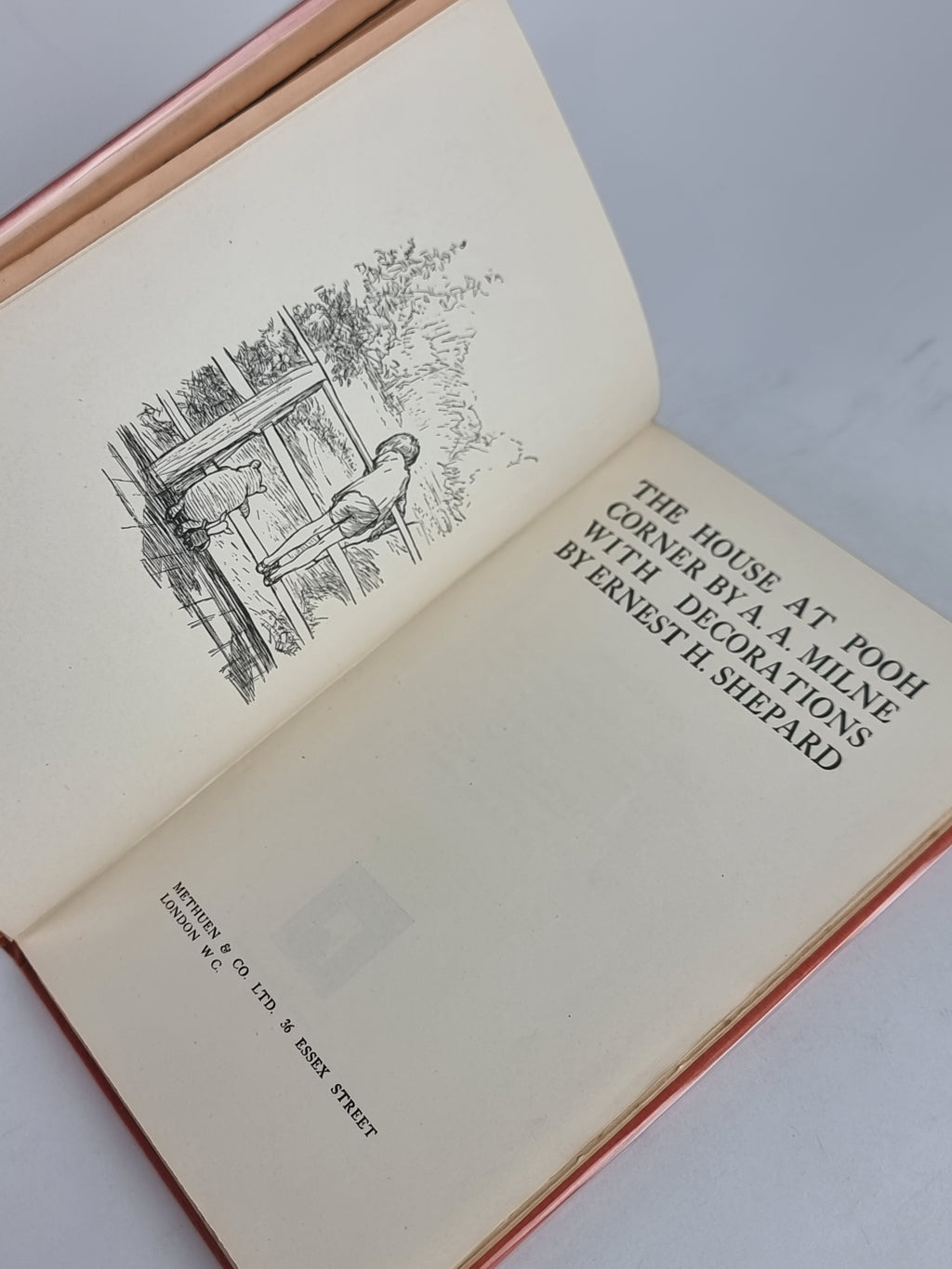 The House at Pooh Corner, A. A. Milne — 1st Edition