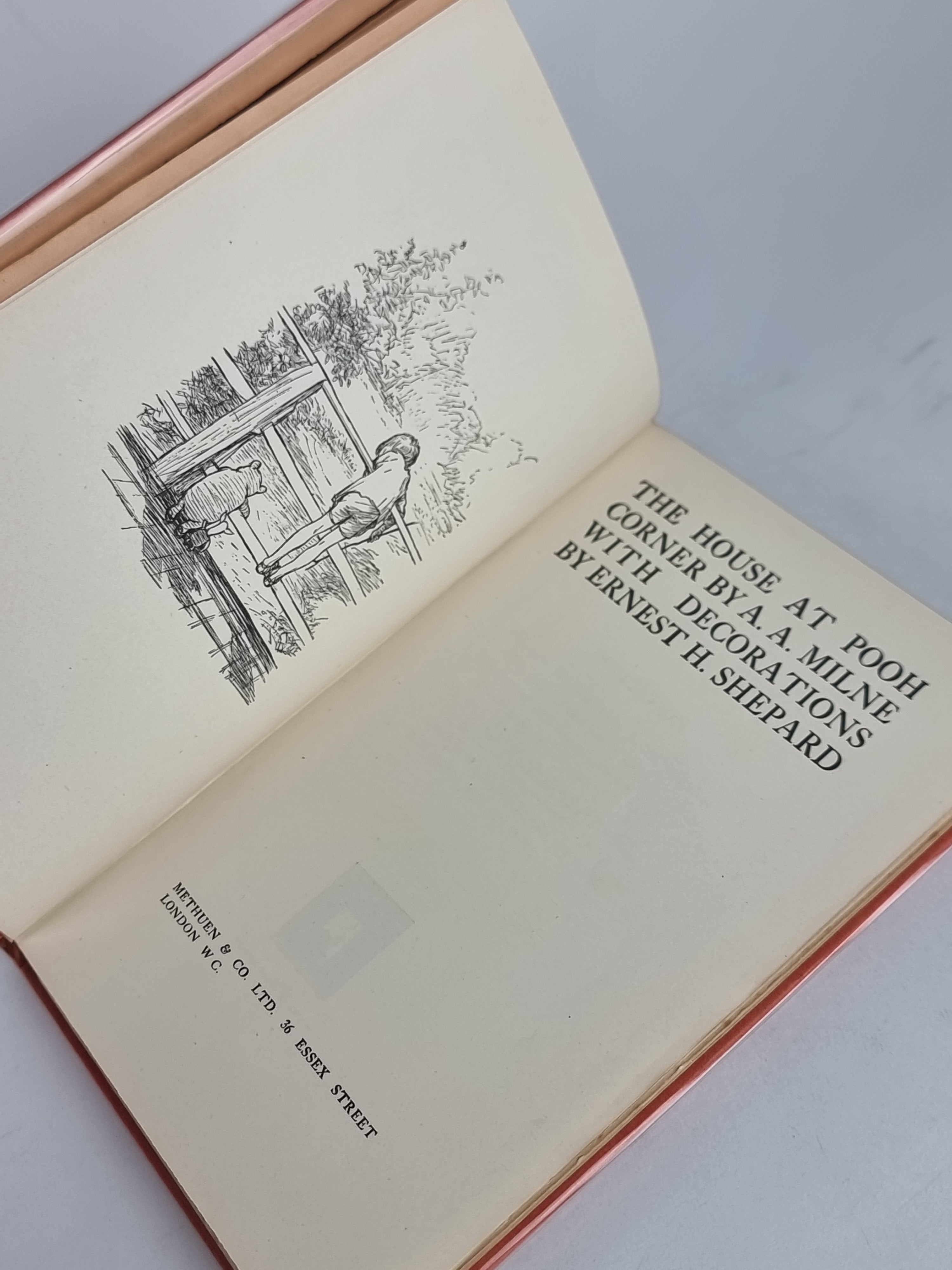 The House at Pooh Corner, A. A. Milne — 1st Edition