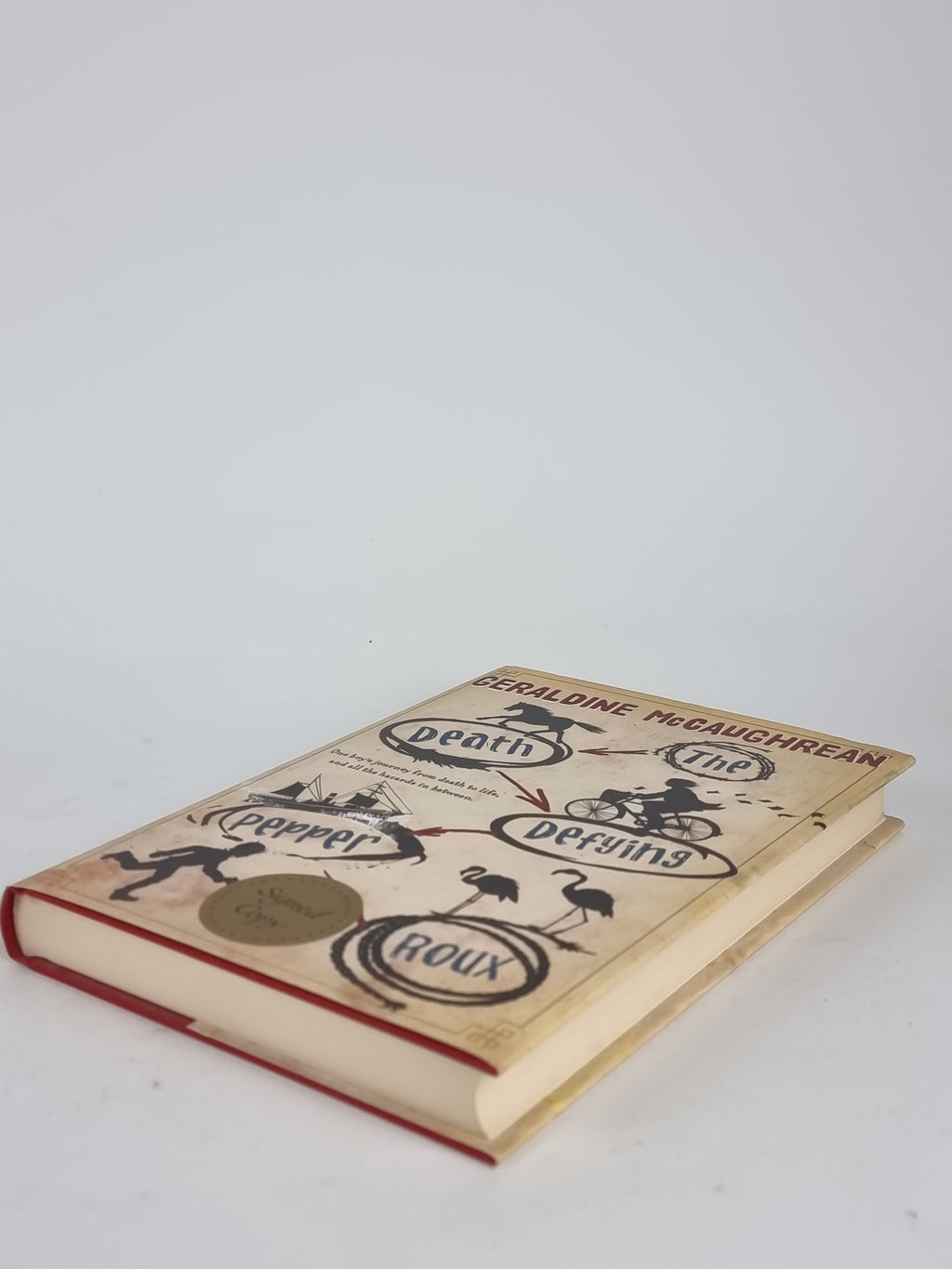 The Death Defying Pepper Roux, Geraldine McCaughrean — 1st Edition