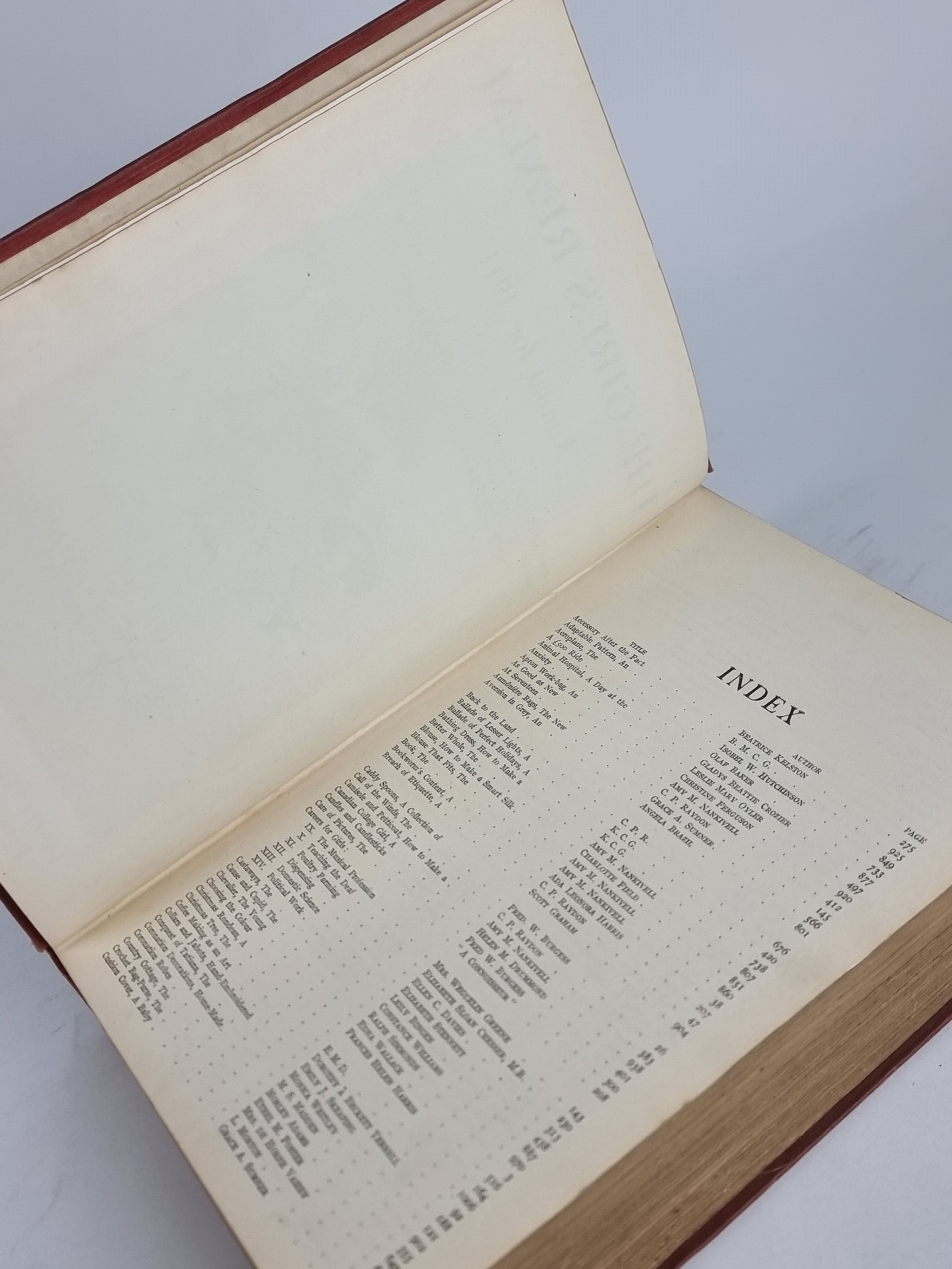 The Girl's Realm Annual for 1911, Various Authors — 1st Edition