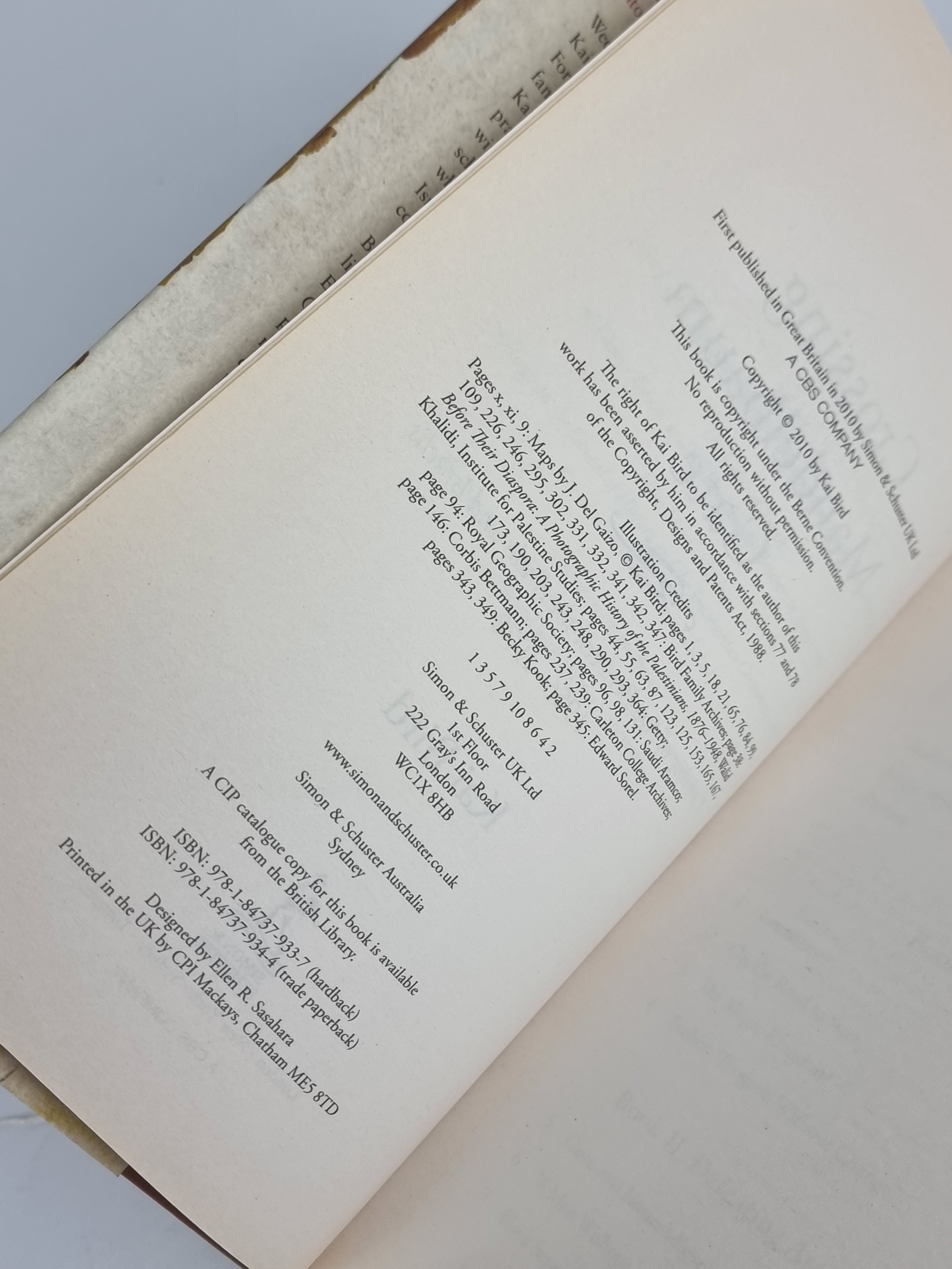 Crossing Mandelbaum Gate, Kai Bird — 1st Edition