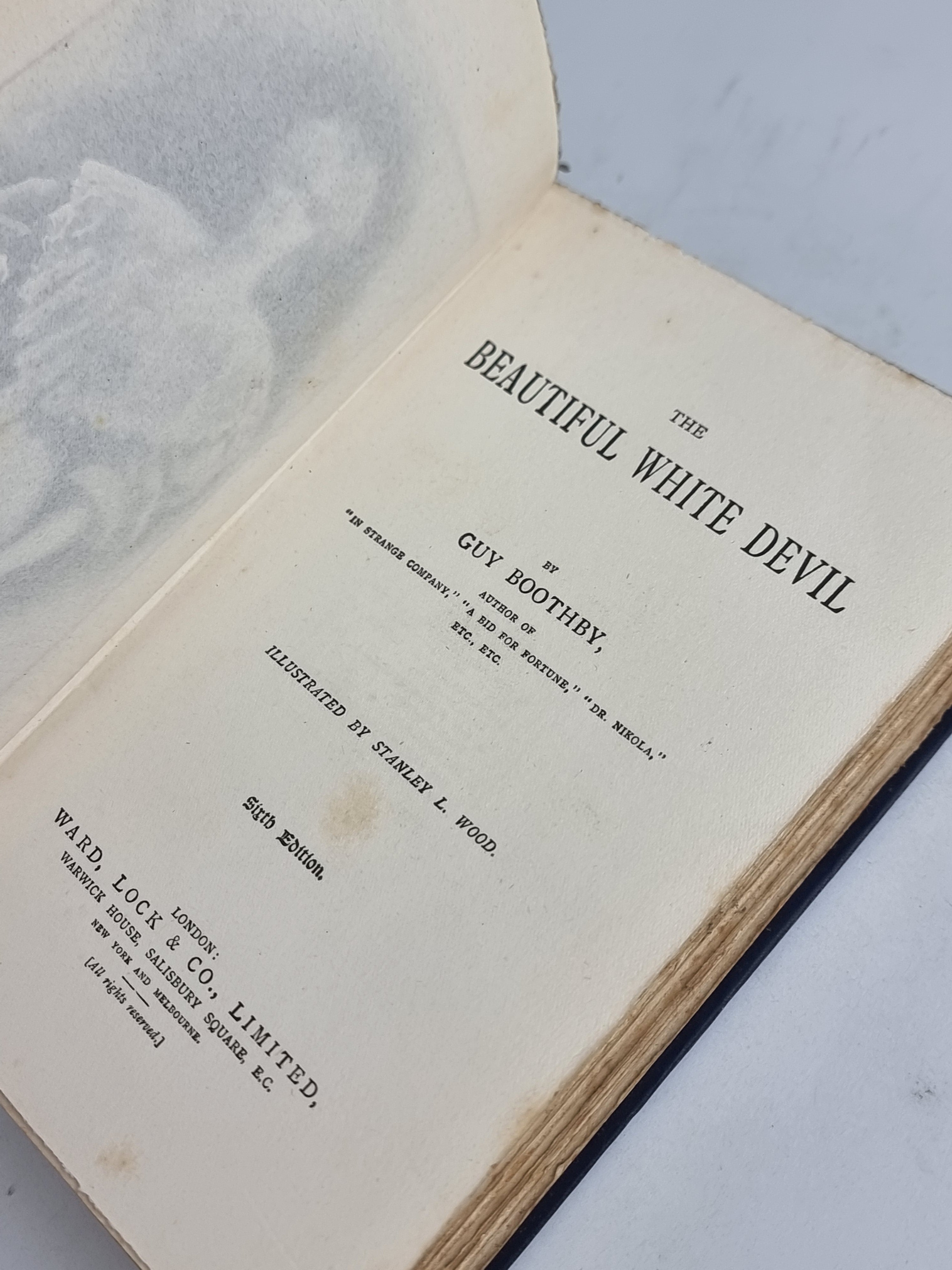 The Beautiful White Devil, Guy Boothby