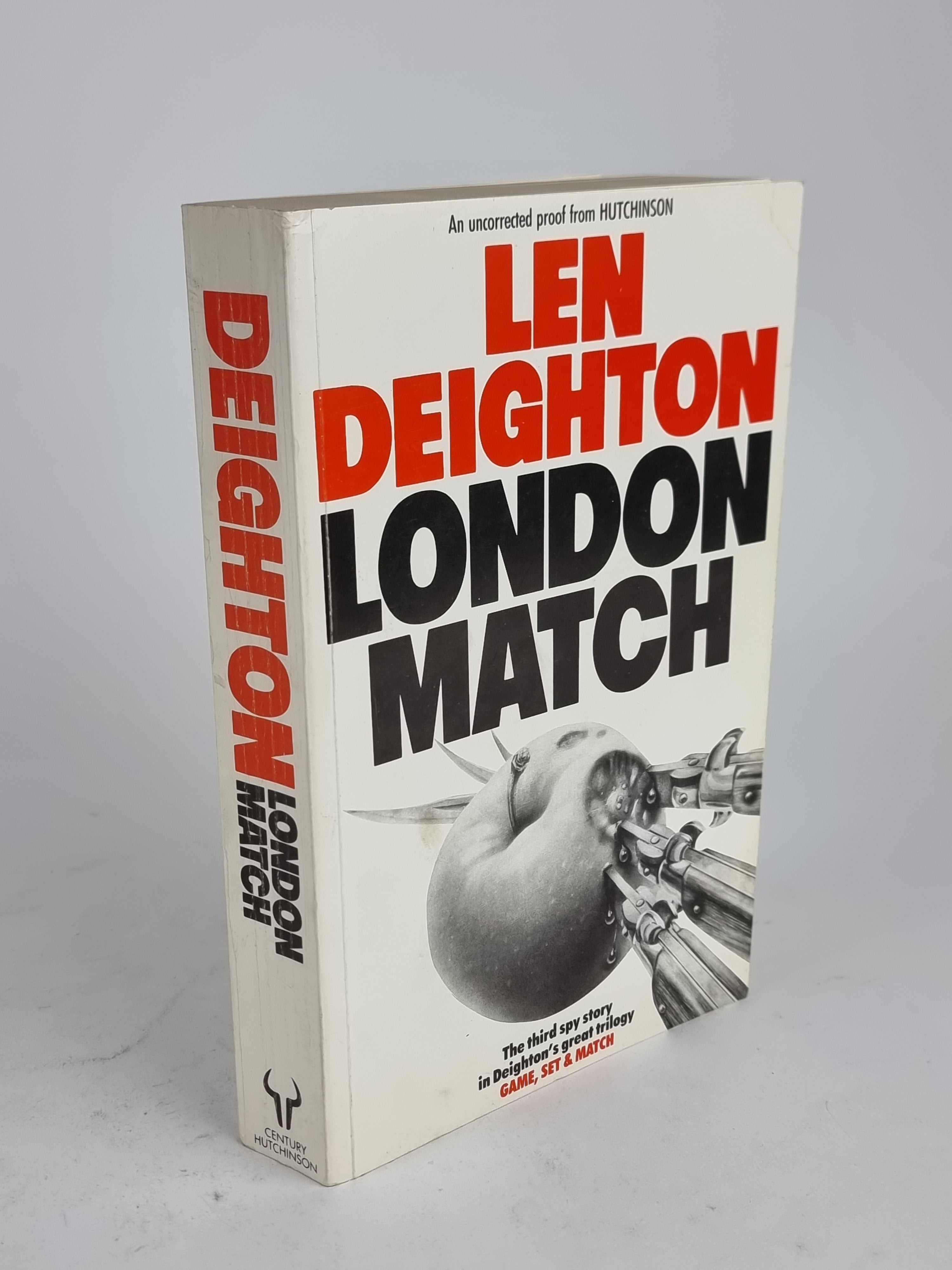 London Match, Len Deighton — Uncorrected Proof