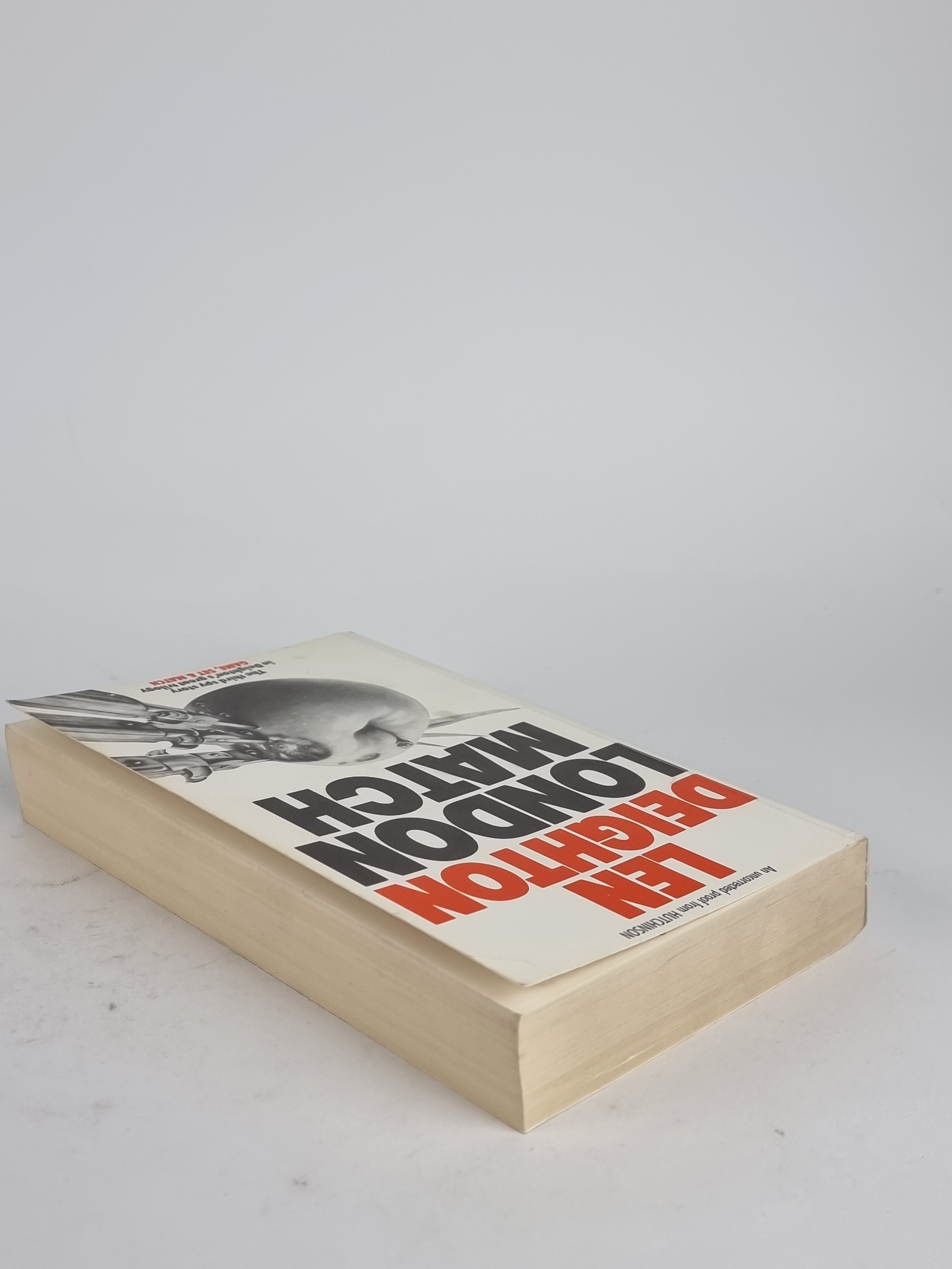 London Match, Len Deighton — Uncorrected Proof