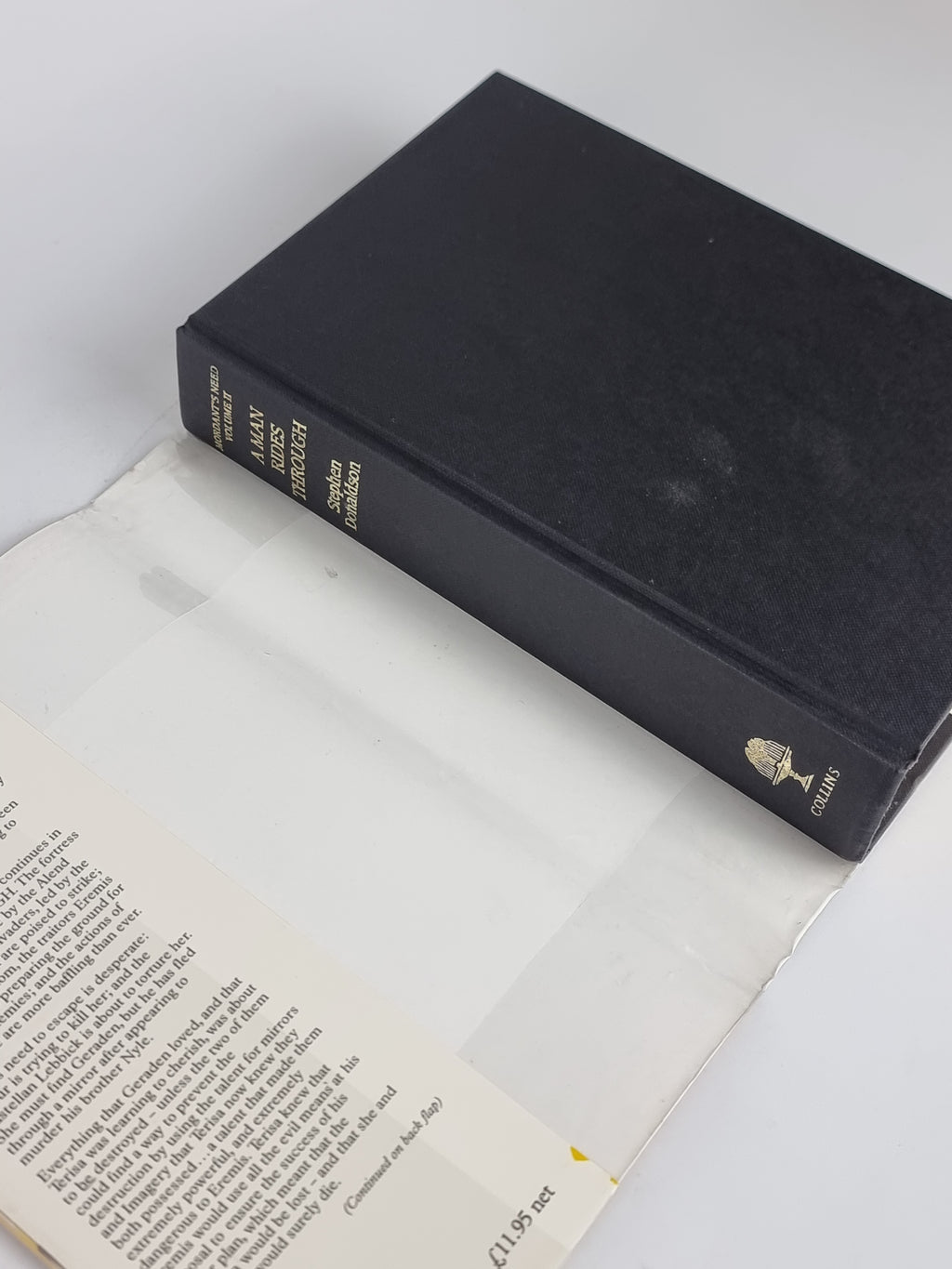 A Man Rides Through, Stephen Donaldson — First 1st Edition