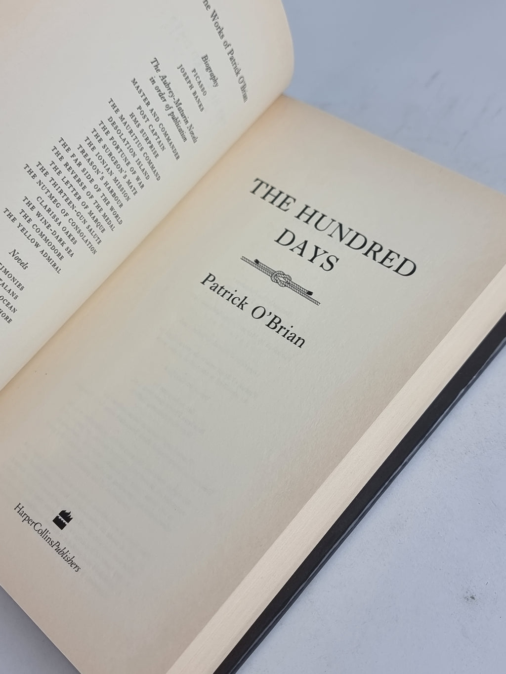 The Hundred Days, Patrick O'Brian — 1st Edition