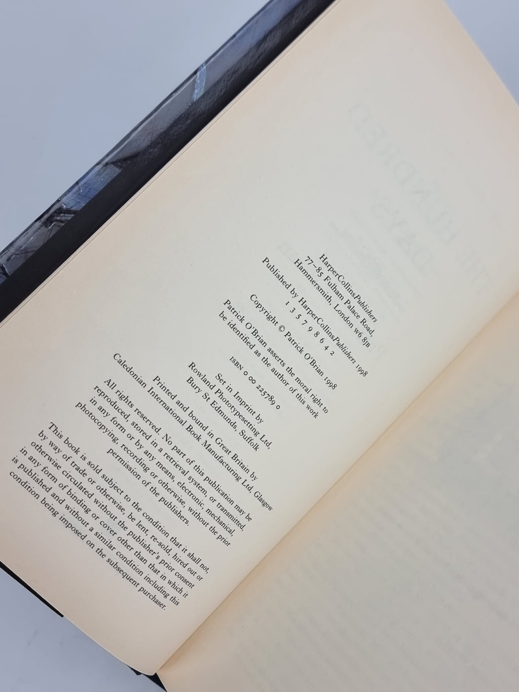 The Hundred Days, Patrick O'Brian — 1st Edition