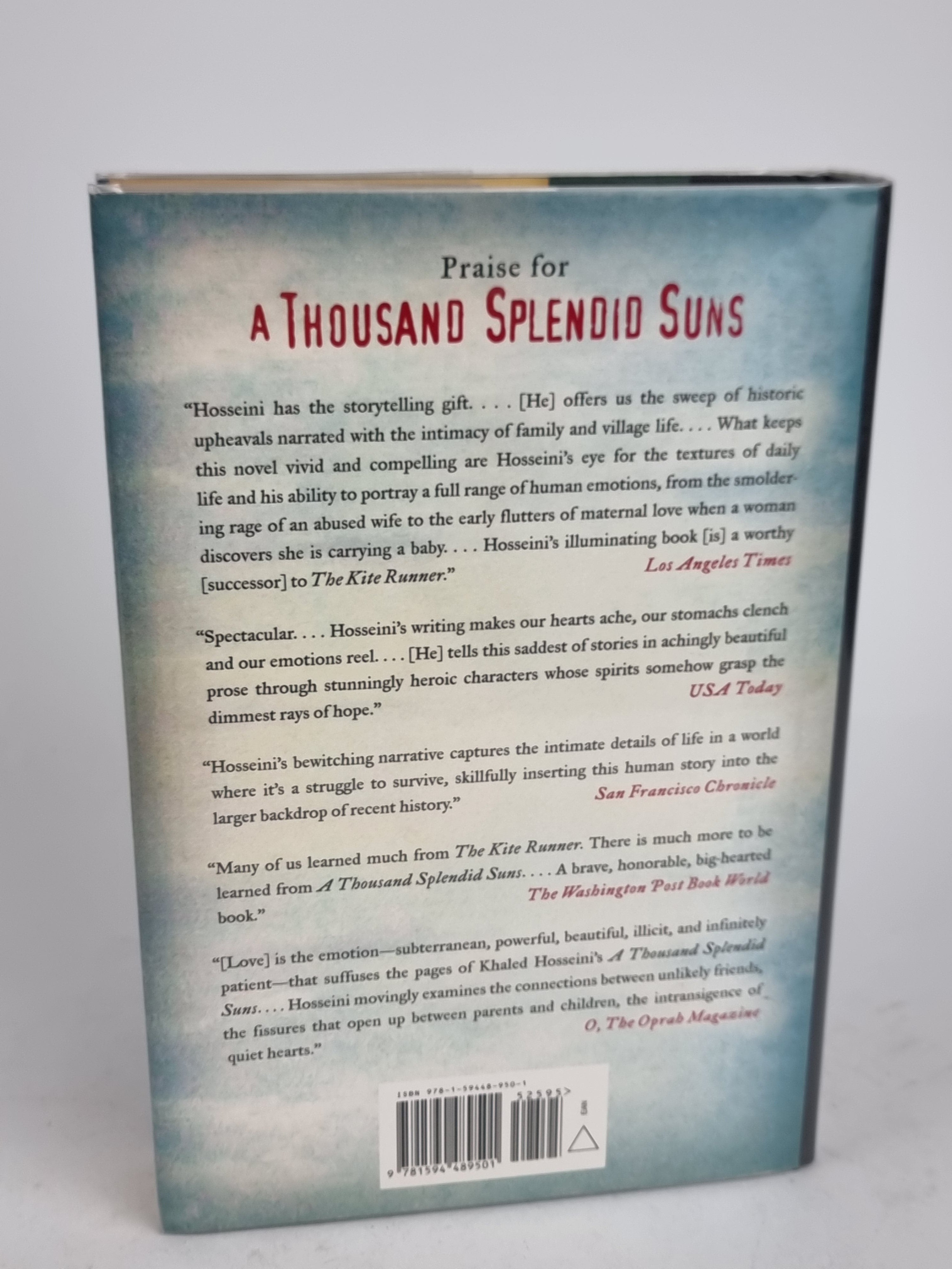 A Thousand Splendid Suns, Khaled Hosseini — 1st Edition