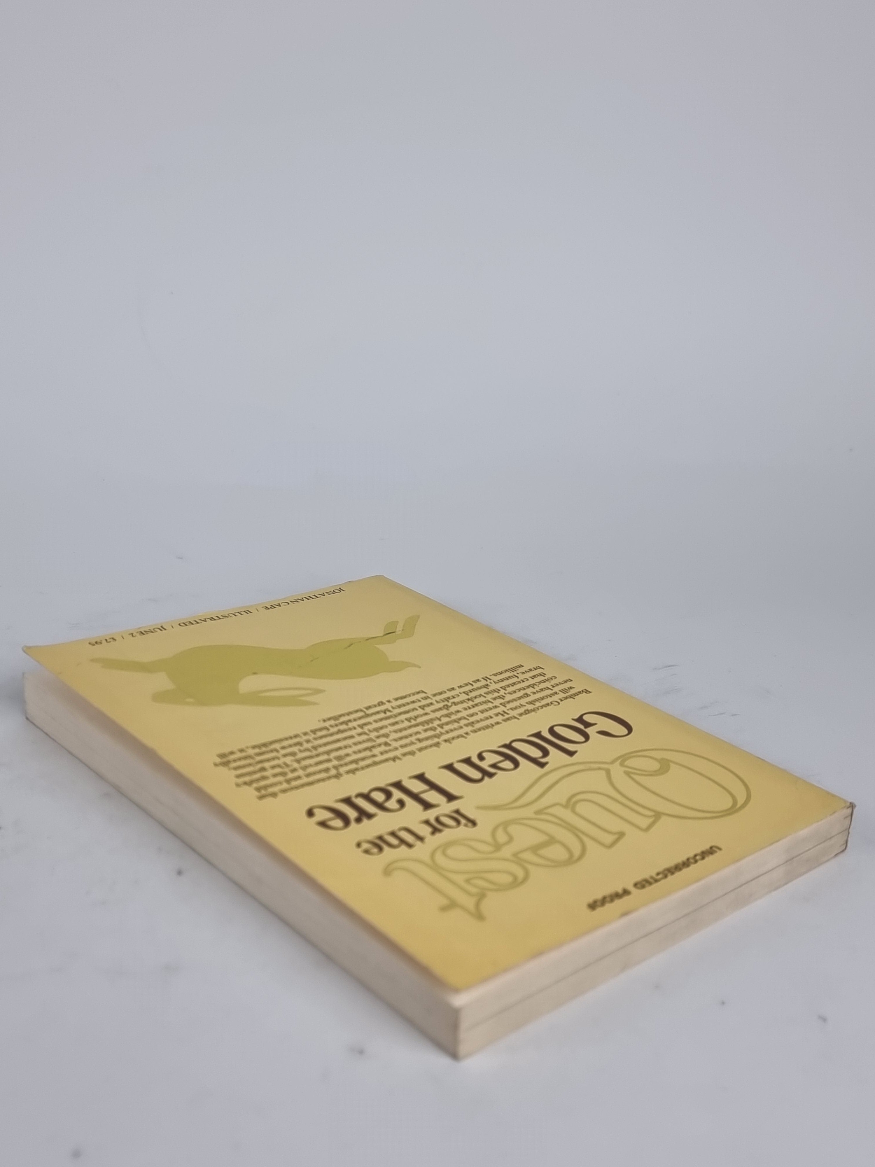 Quest for the Golden Hare, Bamber Gascoigne — Uncorrected Proof