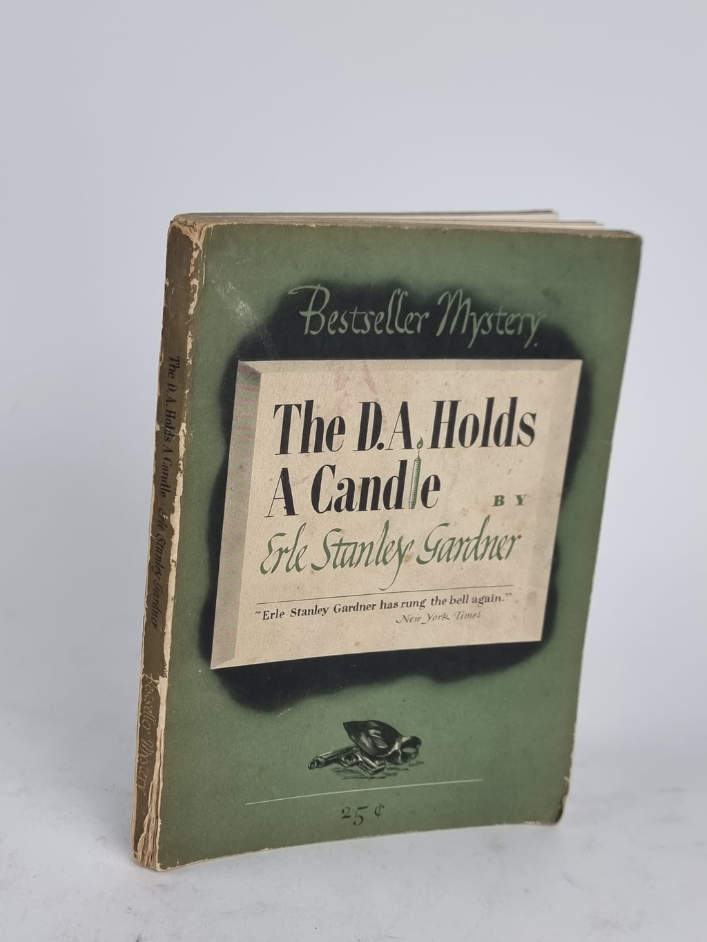 The D.A. Holds a Candle, Erle Stanley Gardner — Bestseller Mystery Edition