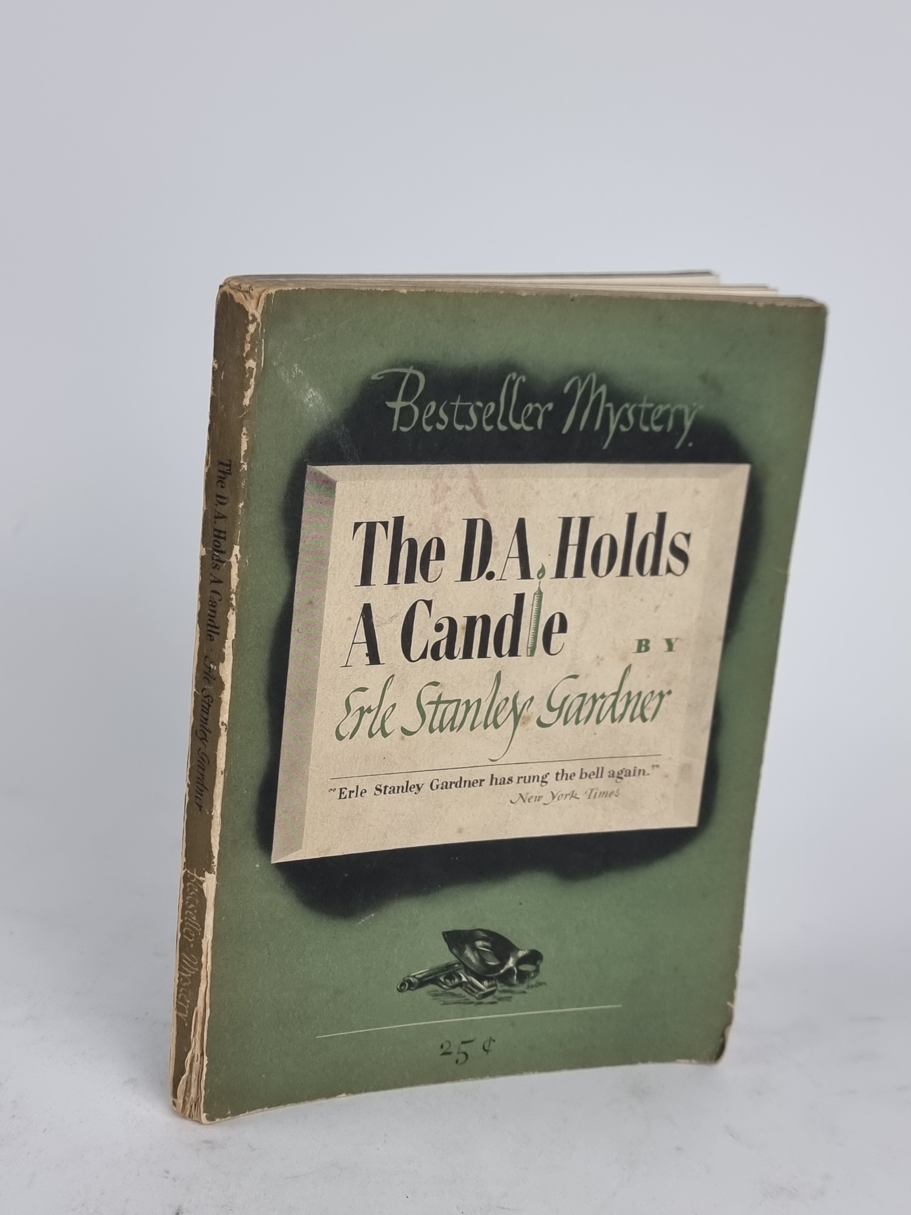 The D.A. Holds a Candle, Erle Stanley Gardner — Bestseller Mystery Edition