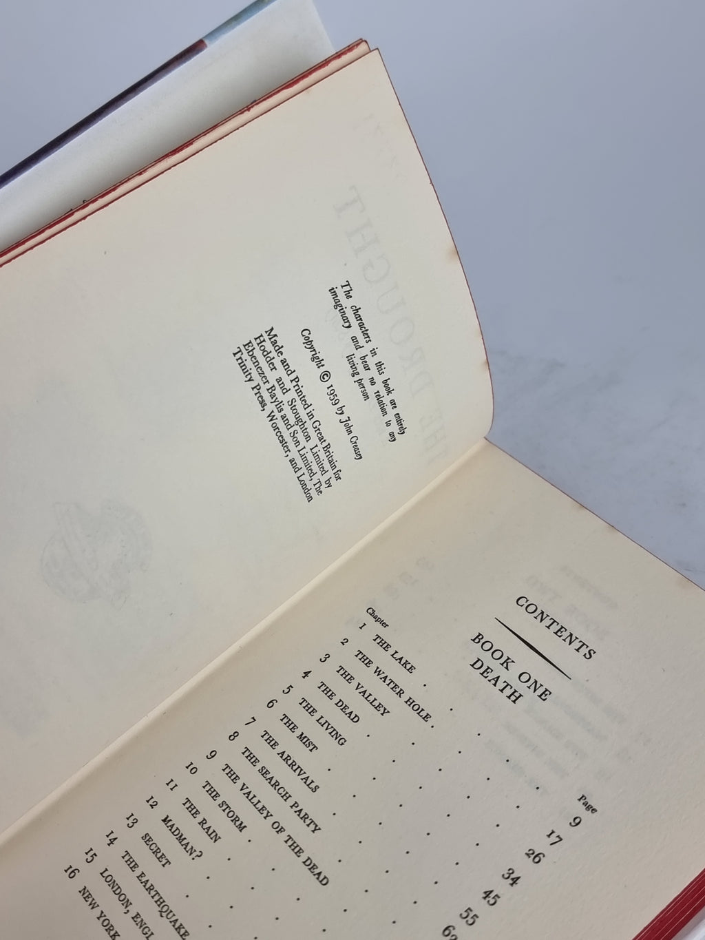 The Drought, John Creasey — 1st Edition