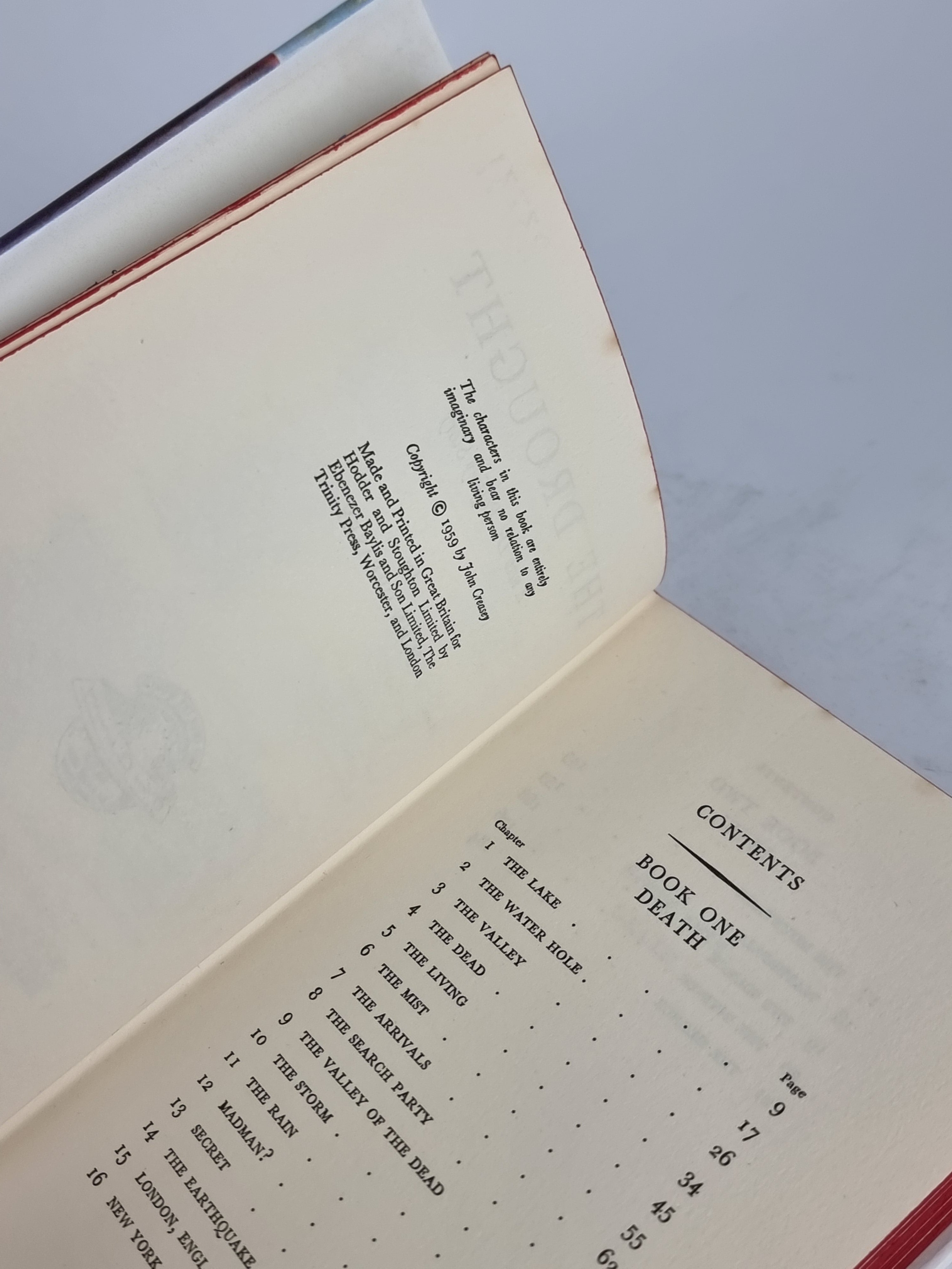 The Drought, John Creasey — 1st Edition