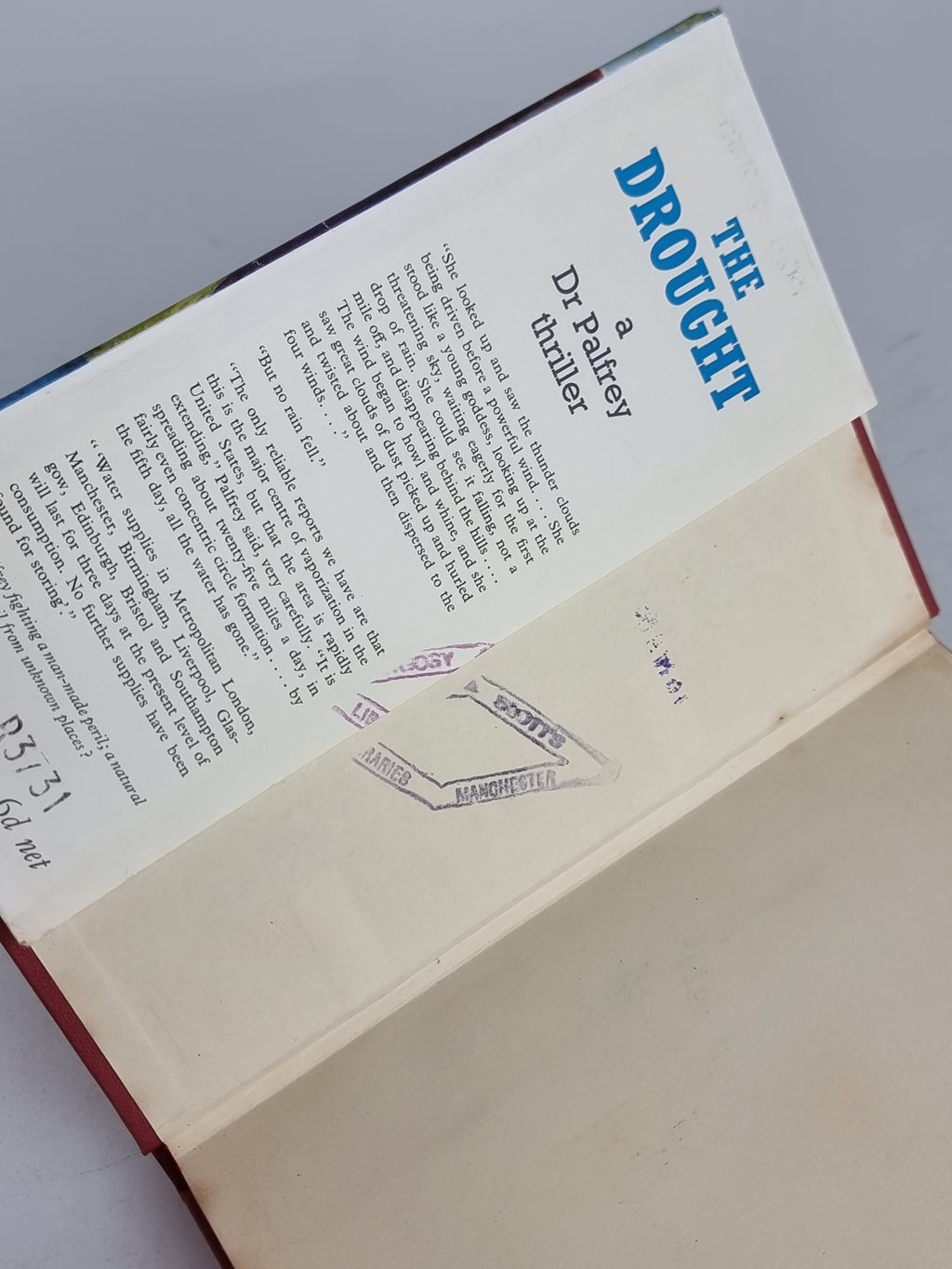 The Drought, John Creasey — 1st Edition