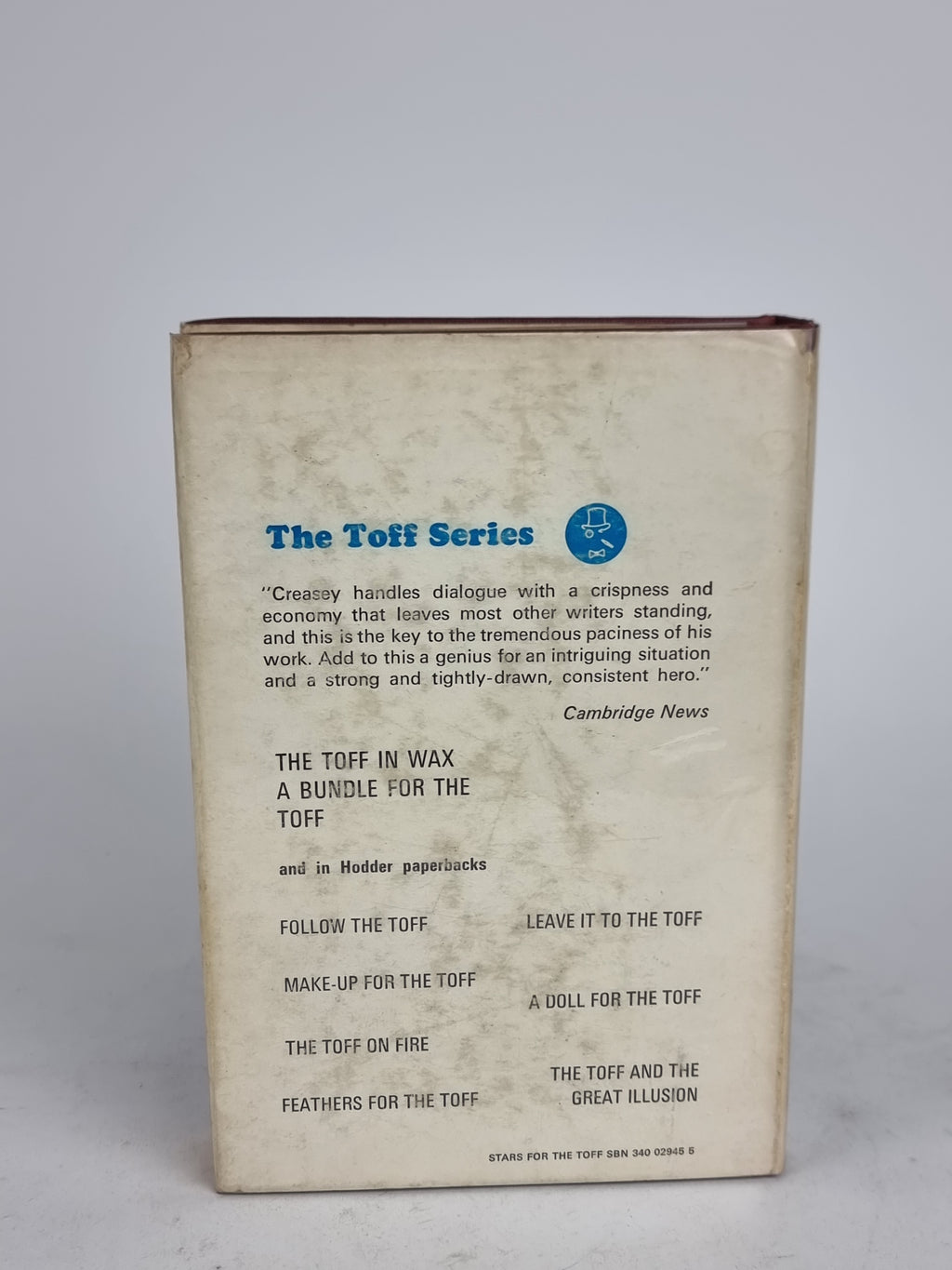 Stars for the Toff, John Creasey — 1st Edition
