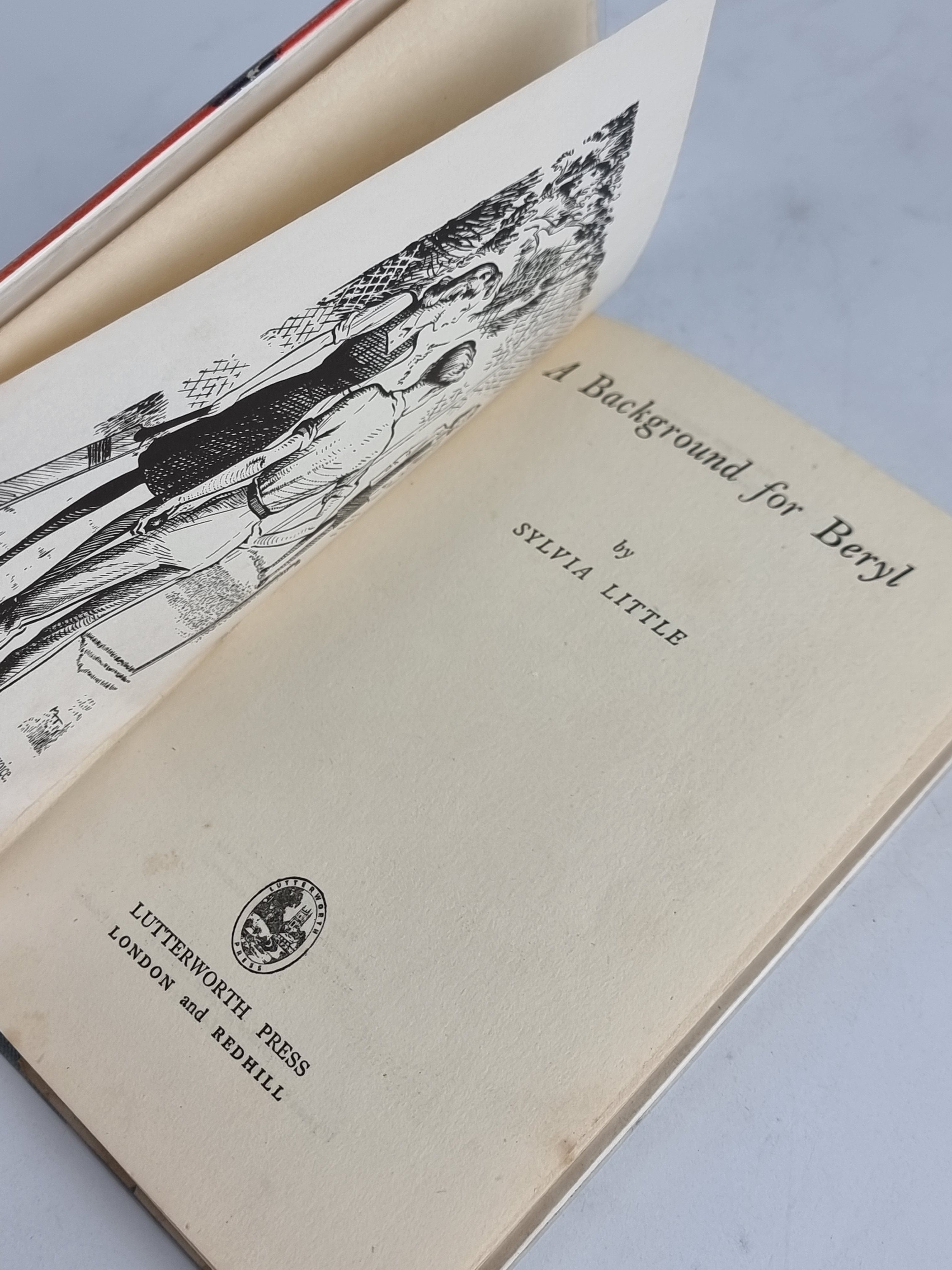 A Background for Beryl, Sylvia Little — 1st Edition
