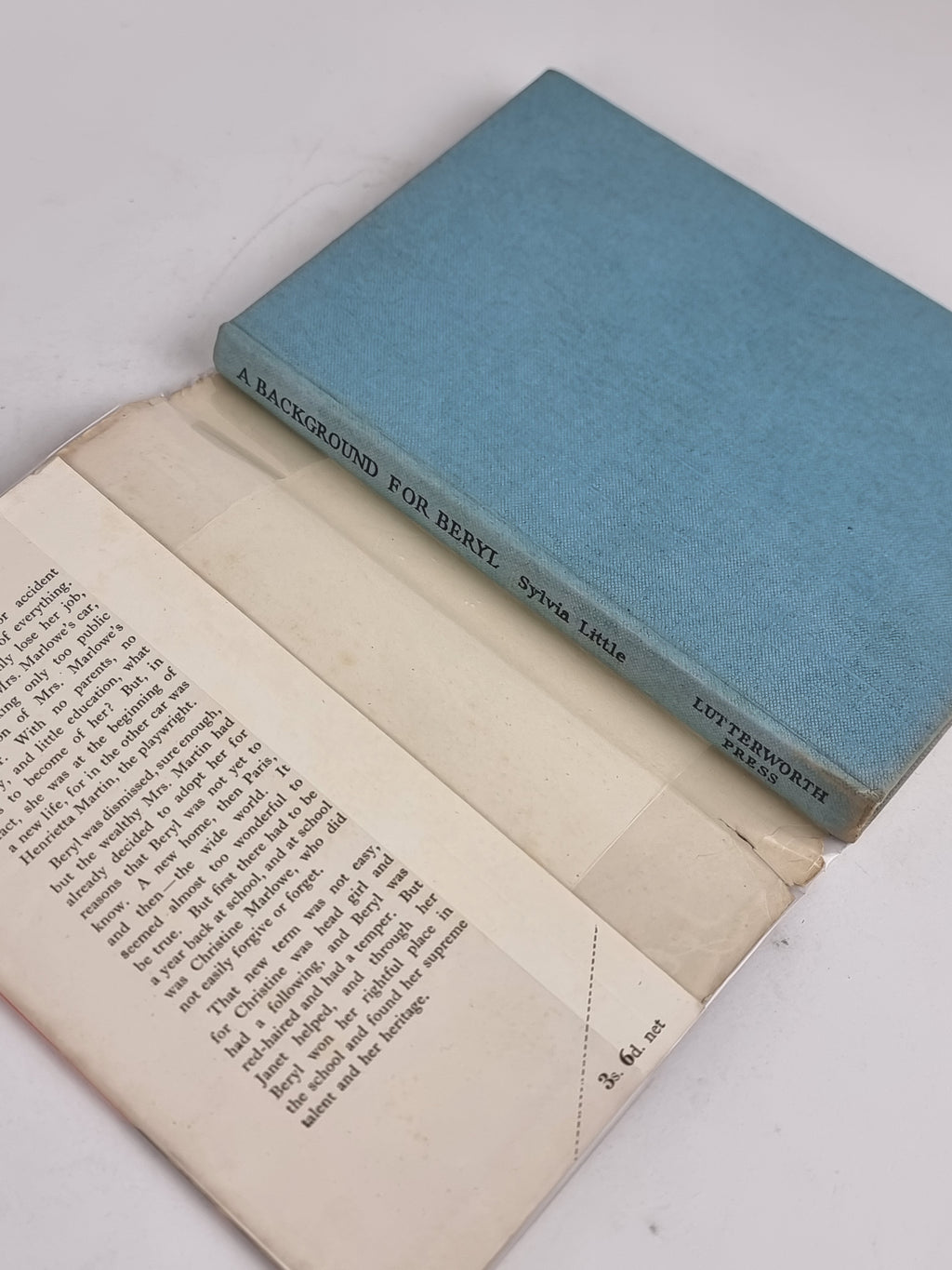 A Background for Beryl, Sylvia Little — 1st Edition