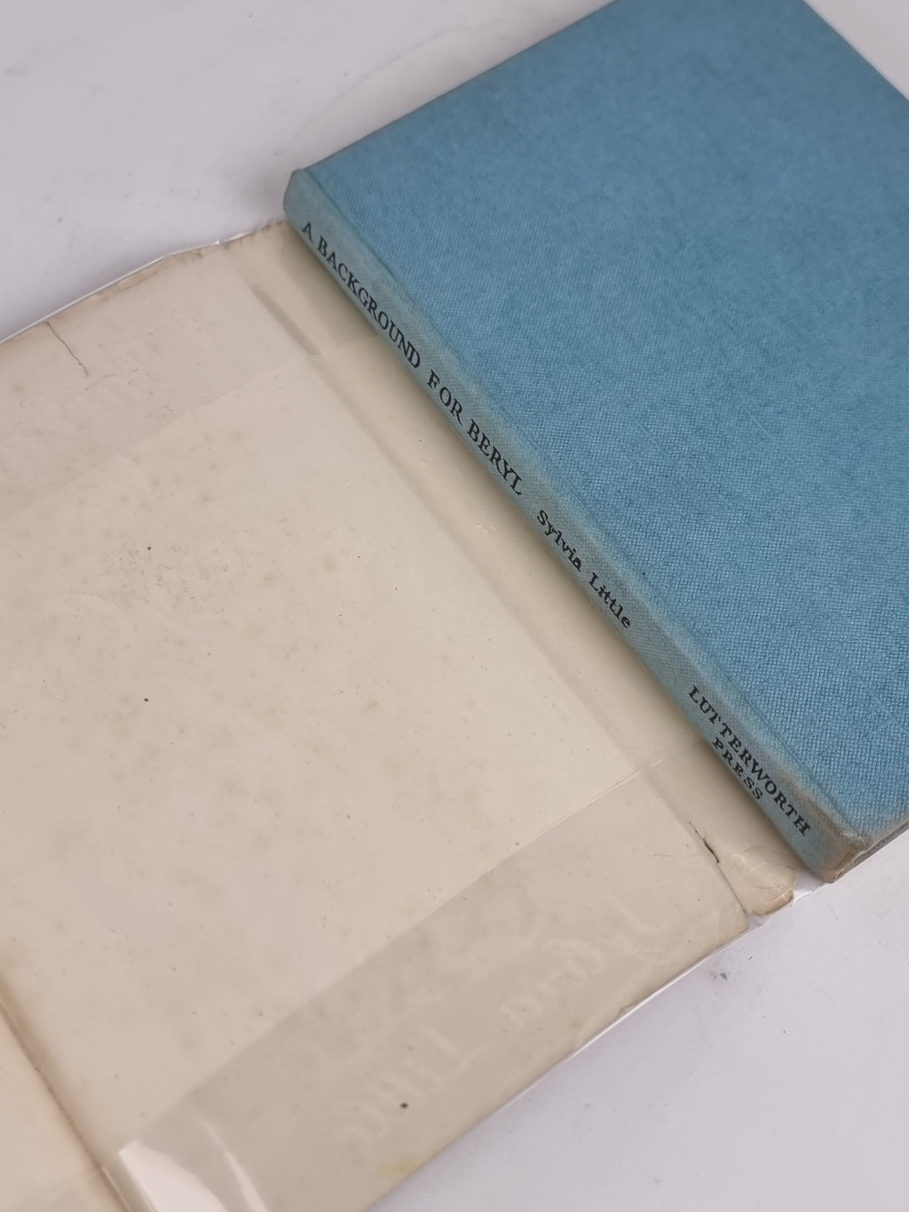 A Background for Beryl, Sylvia Little — 1st Edition