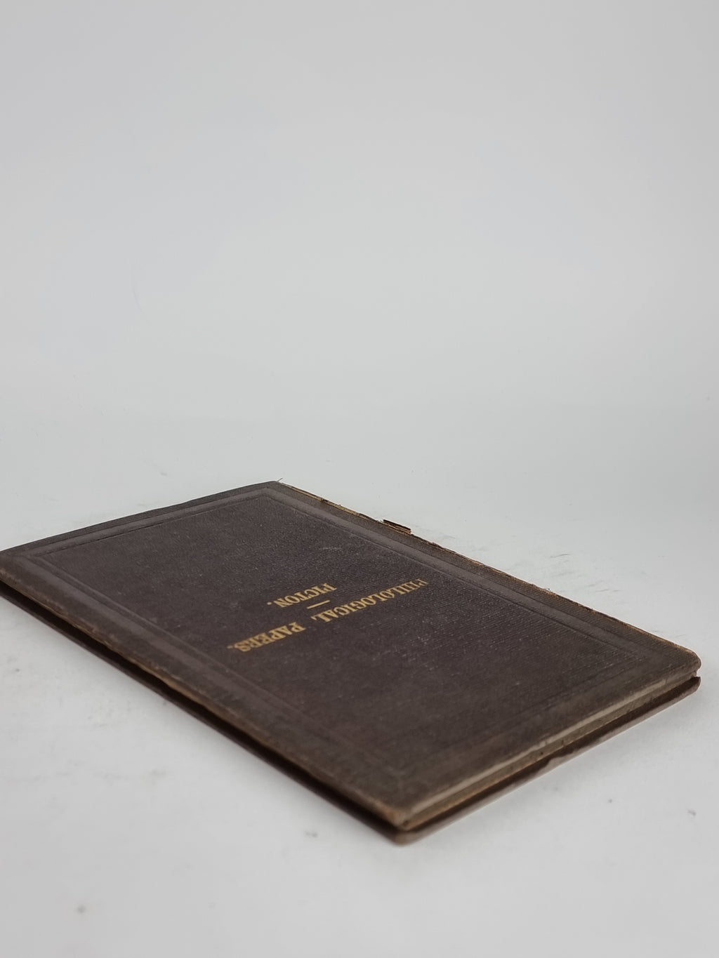 Philological Papers, J. A. Picton — 1st Edition