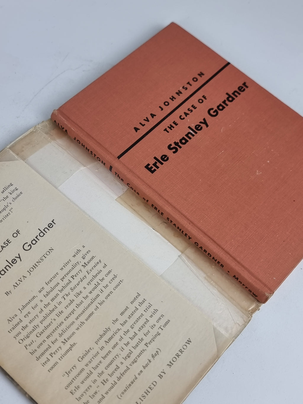 The Case of Erle Stanley Gardner, Alva Johnston — 1st Edition
