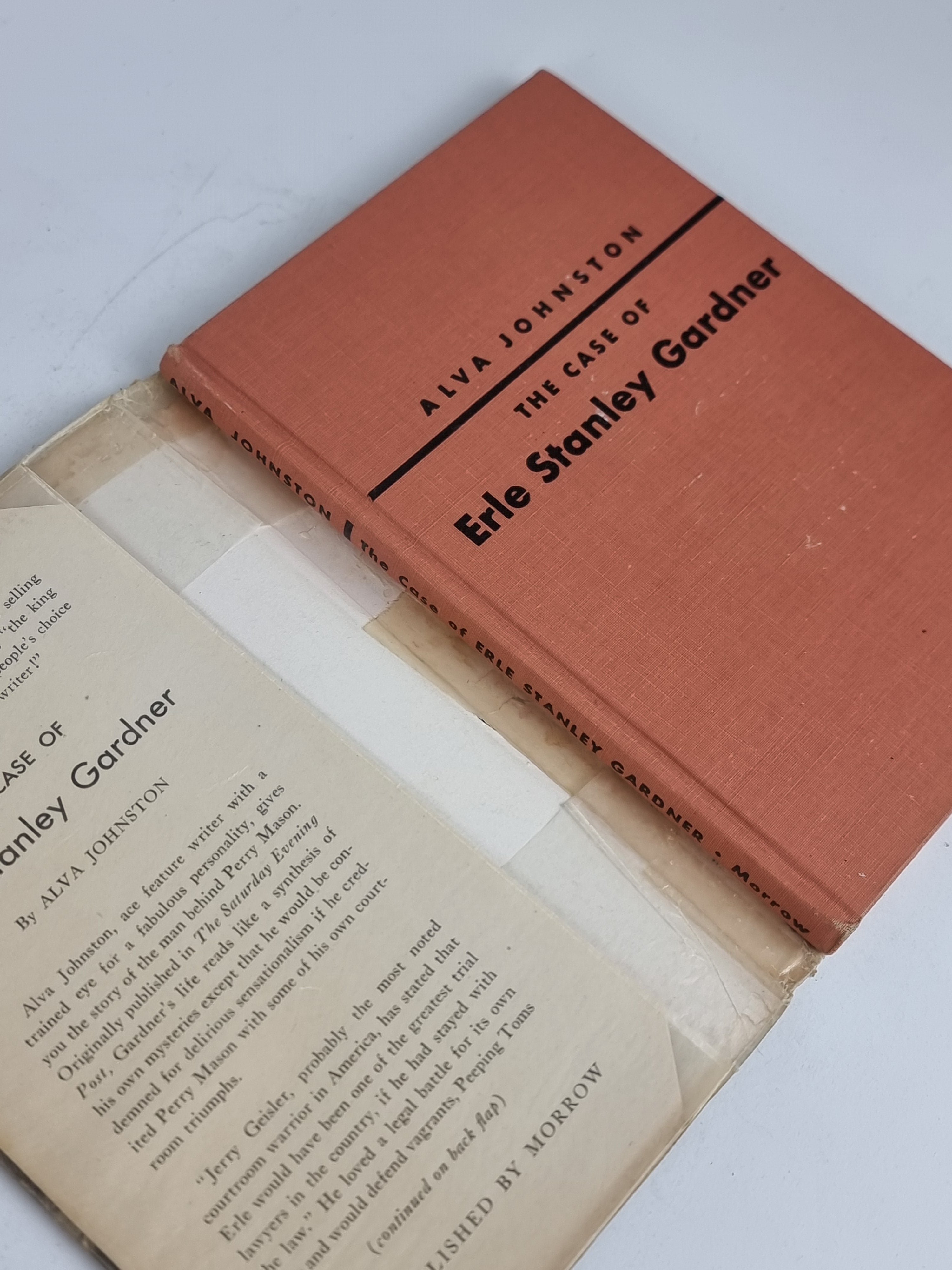 The Case of Erle Stanley Gardner, Alva Johnston — 1st Edition