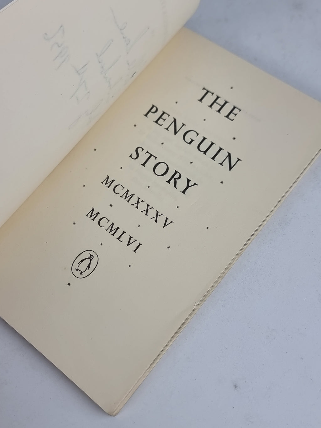 The Penguin Story MCMXXXV-MCMLVI, William Emrys Williams — 1st Edition