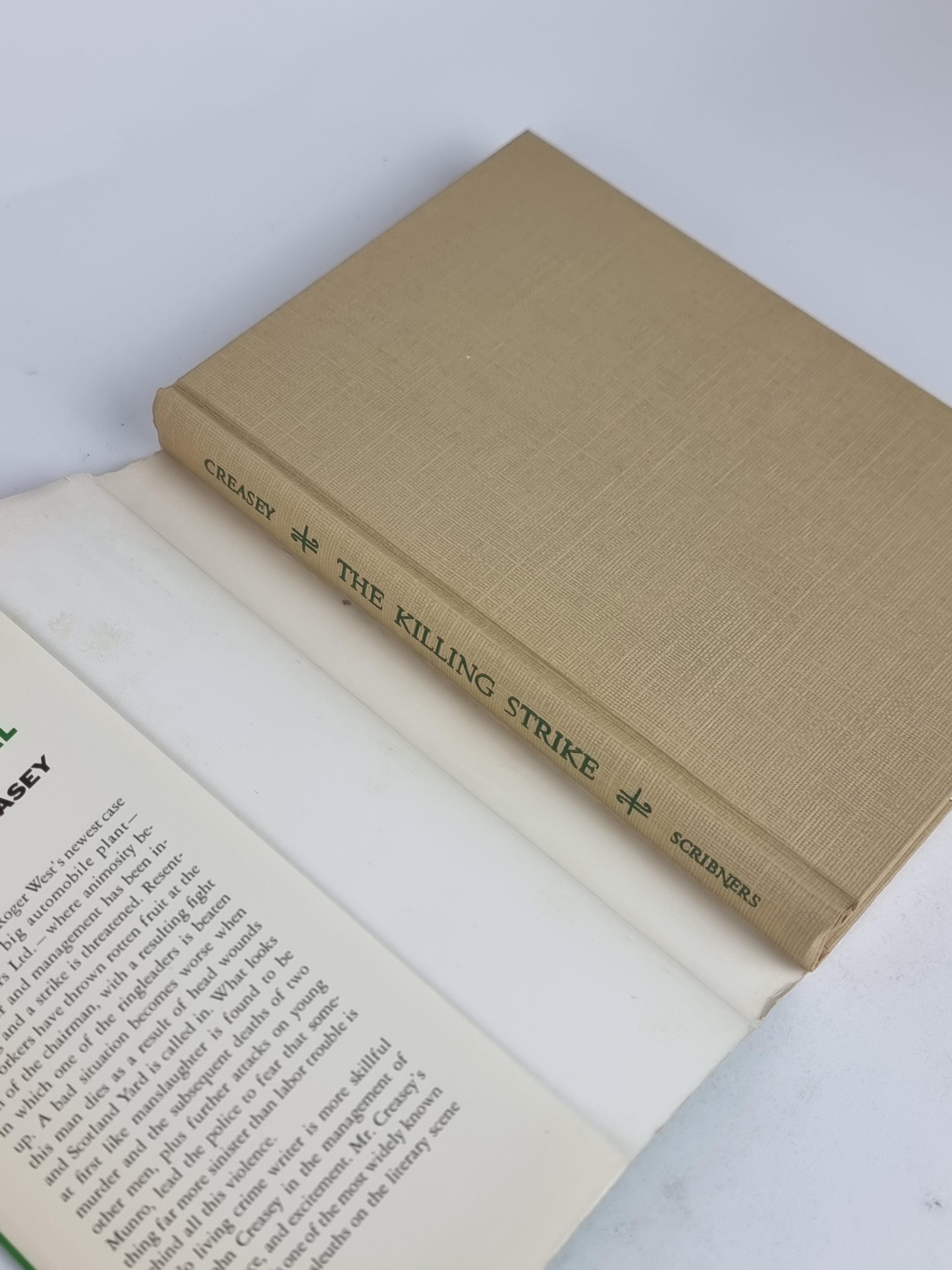 The Killing Strike, John Creasey — 1st US Edition