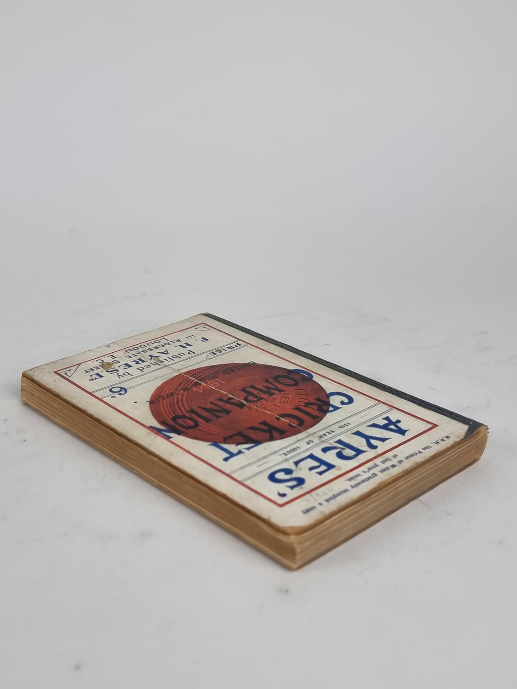 Ayres' Cricket Companion, W. R. Weir — 13th Year of Issue