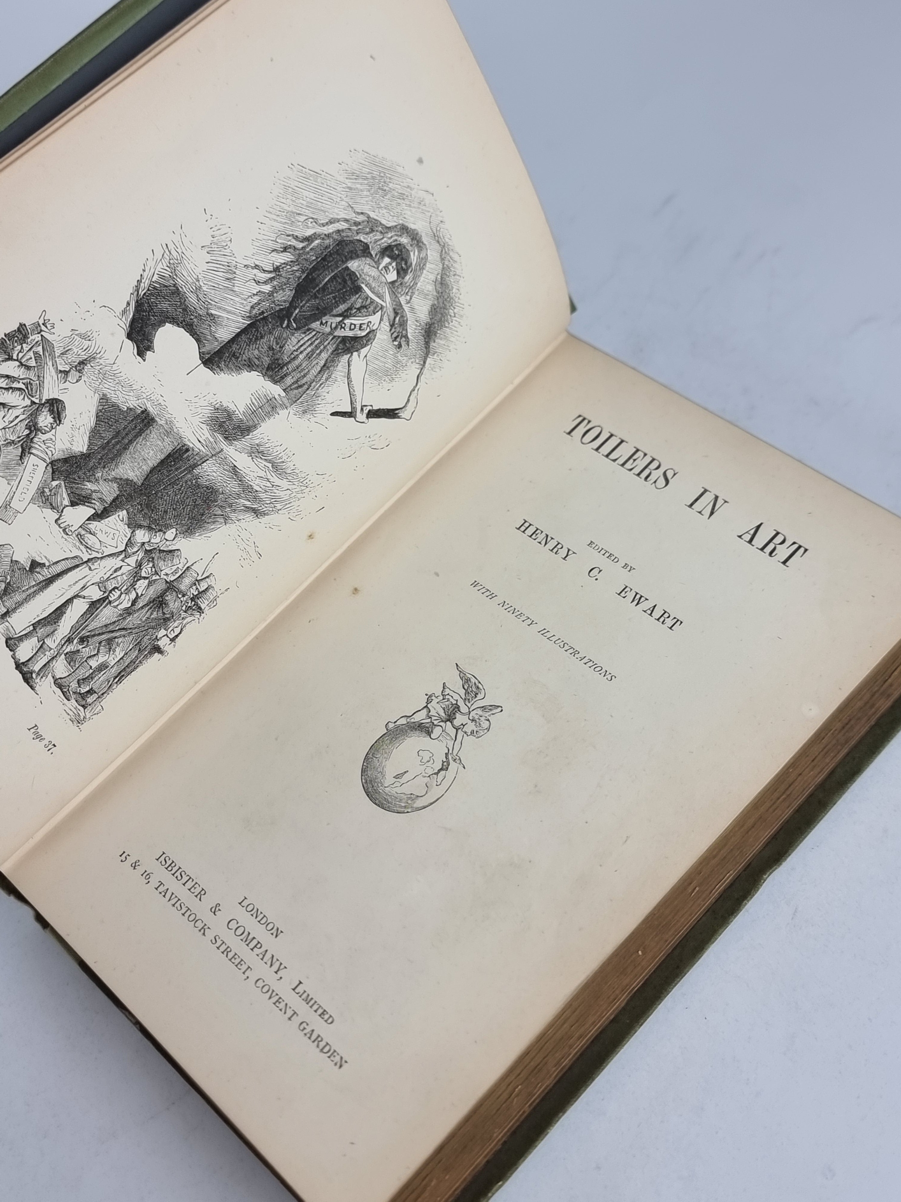 Toilers in Art, Edited by Henry C. Ewart — 1st Edition