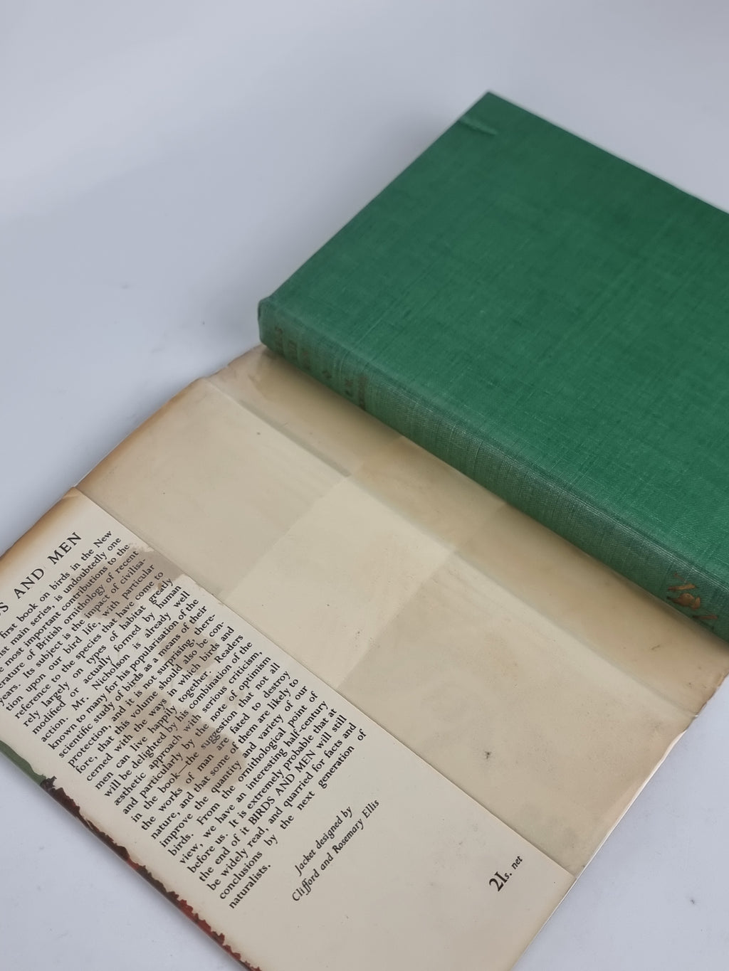 Birds and Men, E. M. Nicholson — 1st Edition