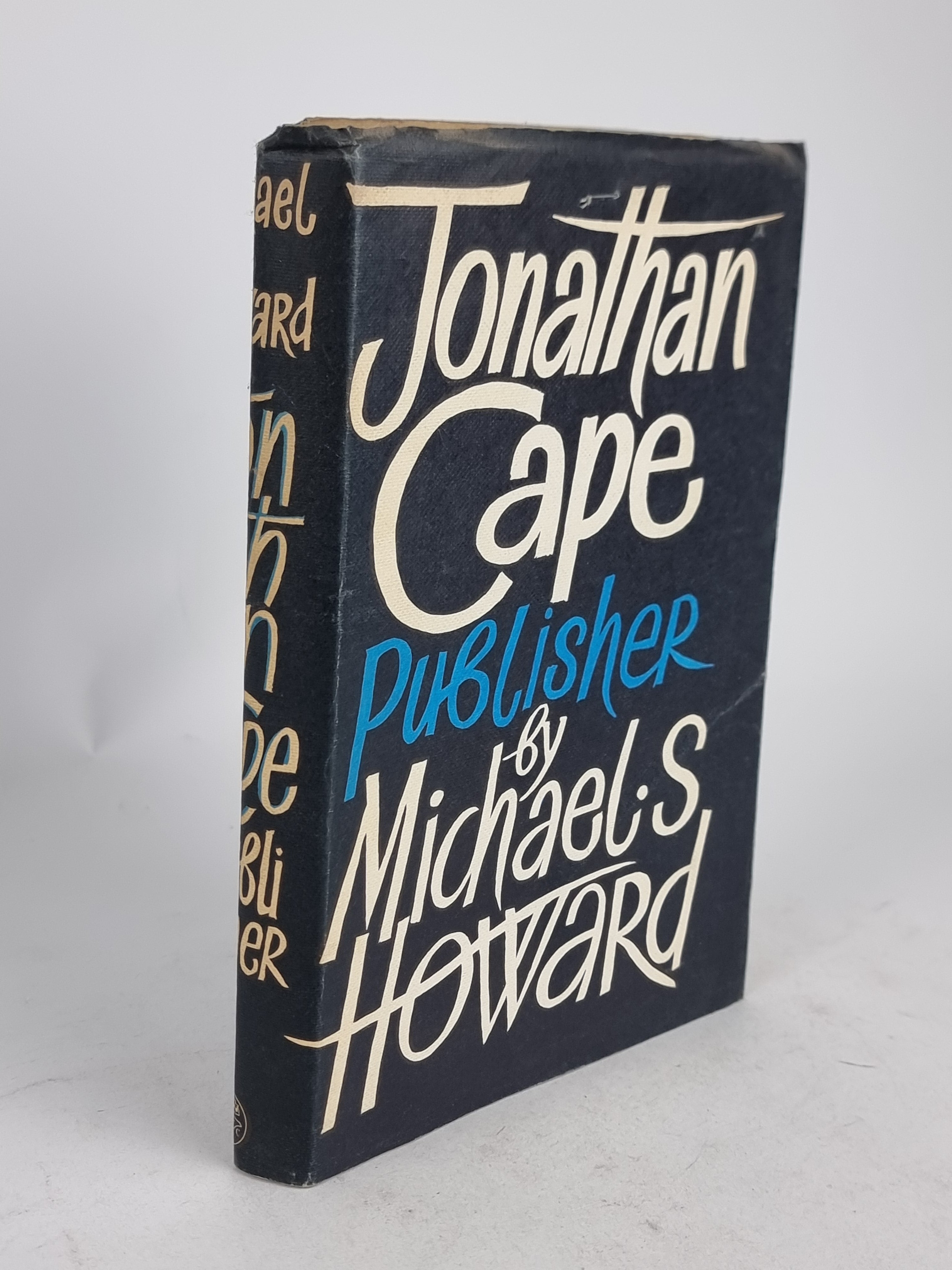 Jonathan Cape, Publisher, Michael S. Howard — Advance Proof Copy
