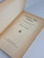 Jonathan Cape, Publisher, Michael S. Howard — Advance Proof Copy