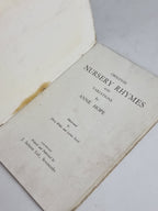 Original Nursery Rhymes with Variations, Anne Hope — 1st Edition