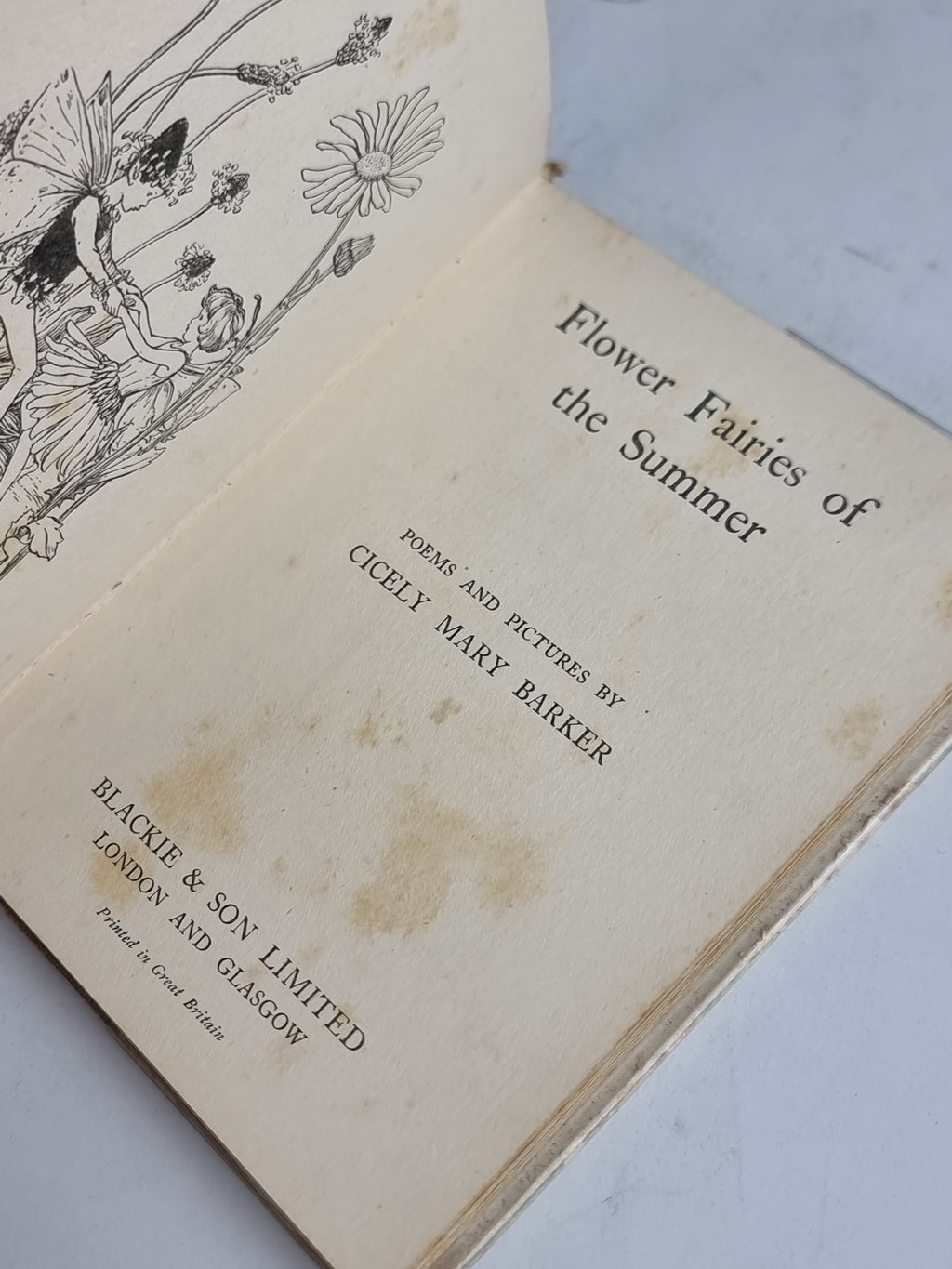 Flower Fairies of the Summer, Cicely Mary Barker — Early Reprint