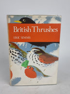 British Thrushes, Eric Simms — 1st Edition