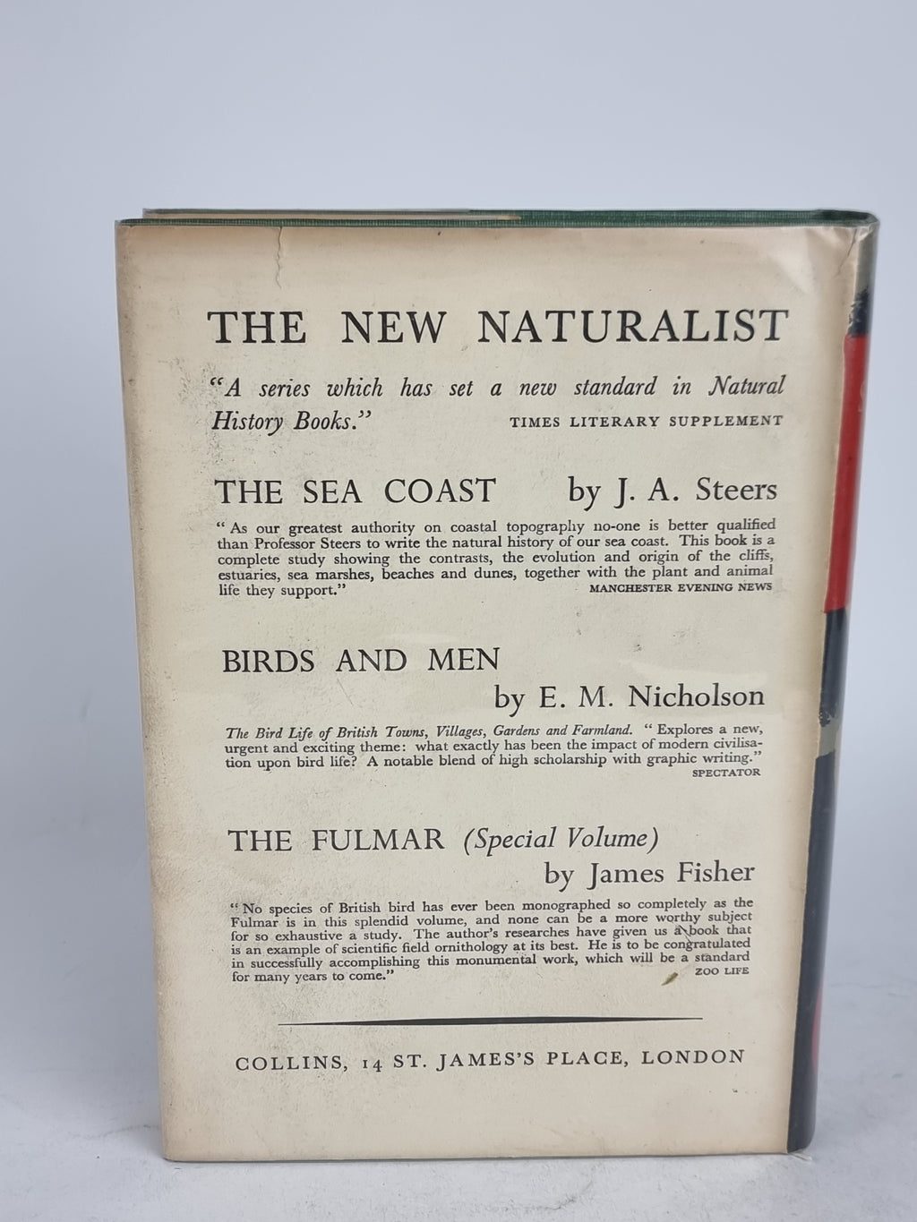 Sea-Birds,  James Fisher and R. M. Lockley — 1st Edition