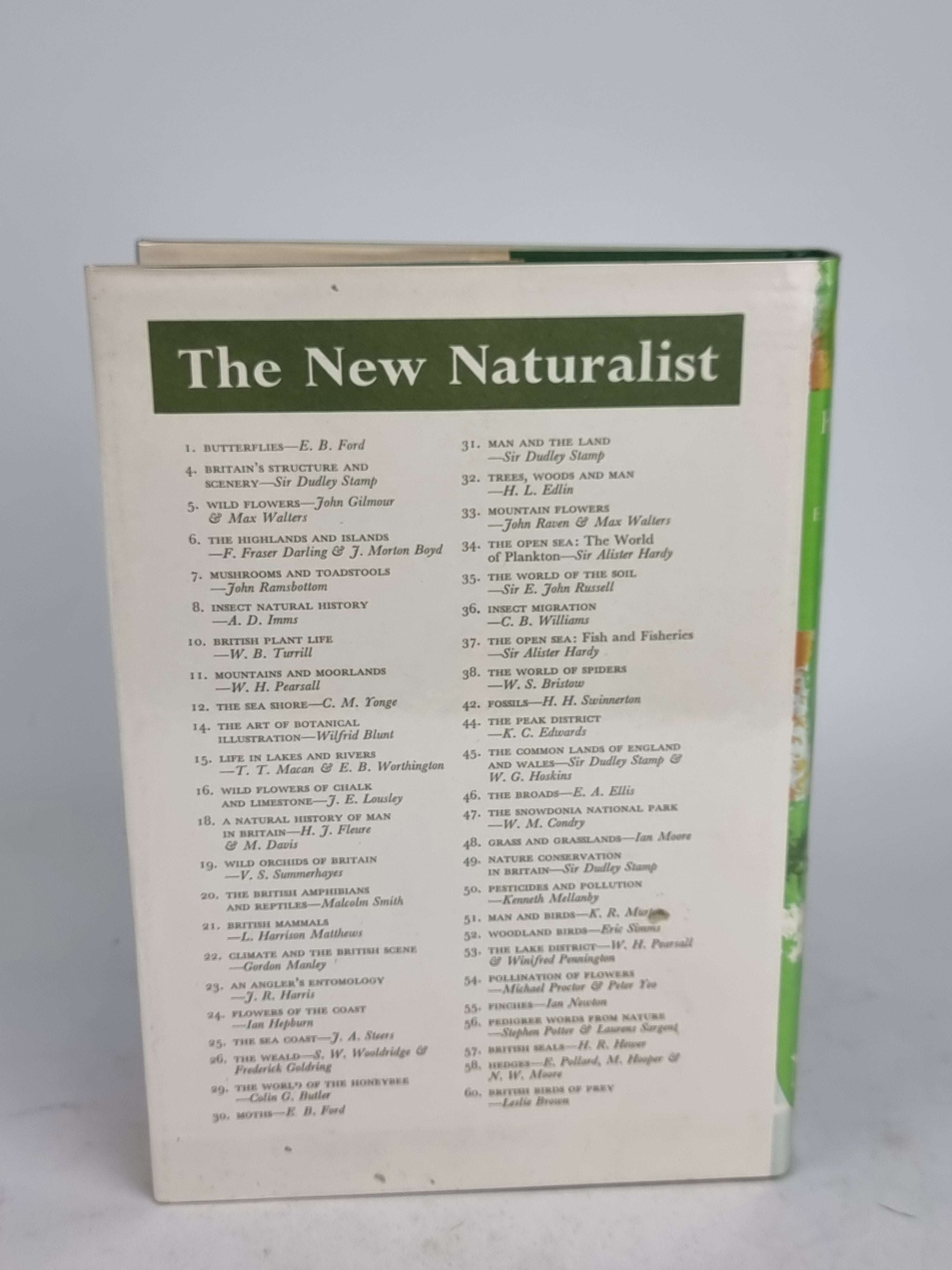 Hedges, E. Pollard, M. D. Hooper & N. W. Moore — Reprint