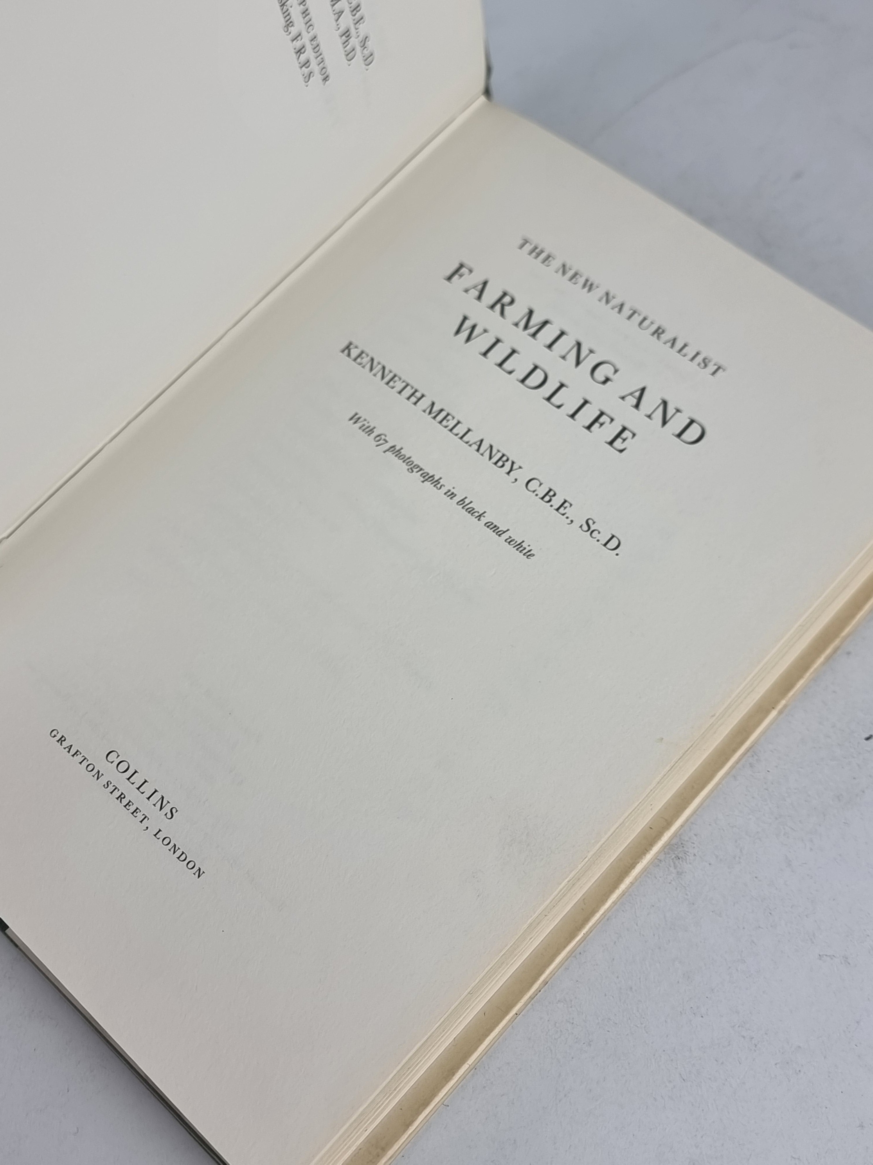 Farming and Wildlife, Kenneth Mellanby — 2nd Impression